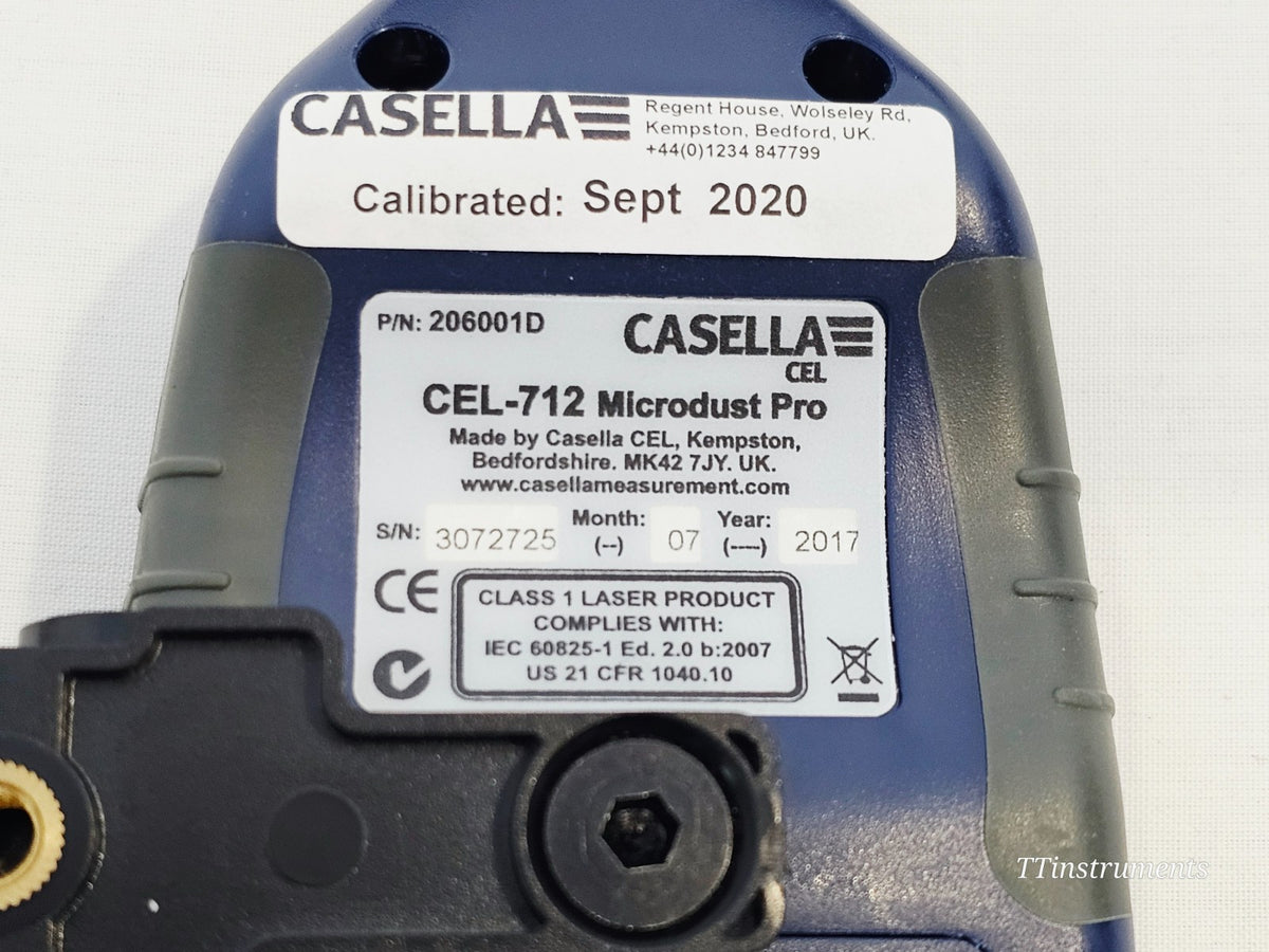 Casella CEL 712 Microdust Pro Real Time Dust Monitor Kit + Apex2 IS Plus6