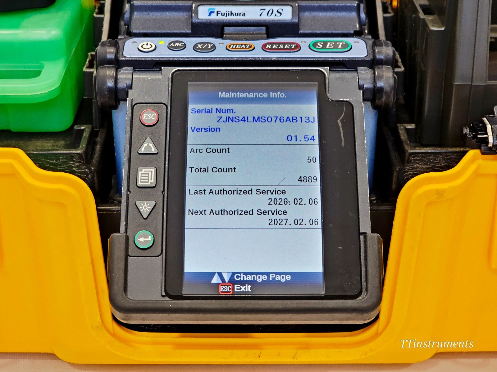 Serviced Fujikura 70S Fiber Optic Fusion Splicer SM MM ARC 4889 CT-30 Cleaver