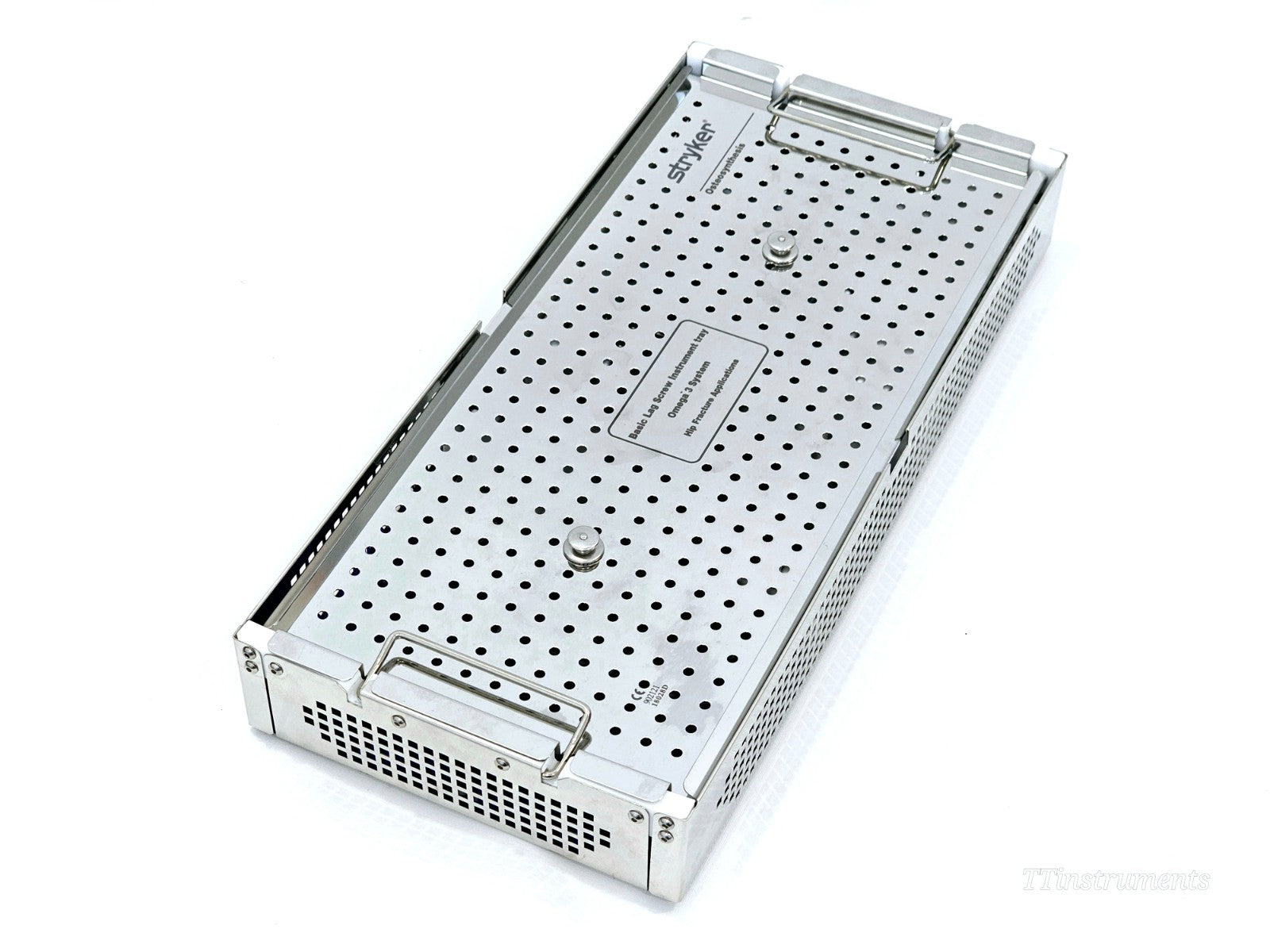 Stryker Basic Lag Screw Instrument Tray Omega 3 System Hip Fracture Applications