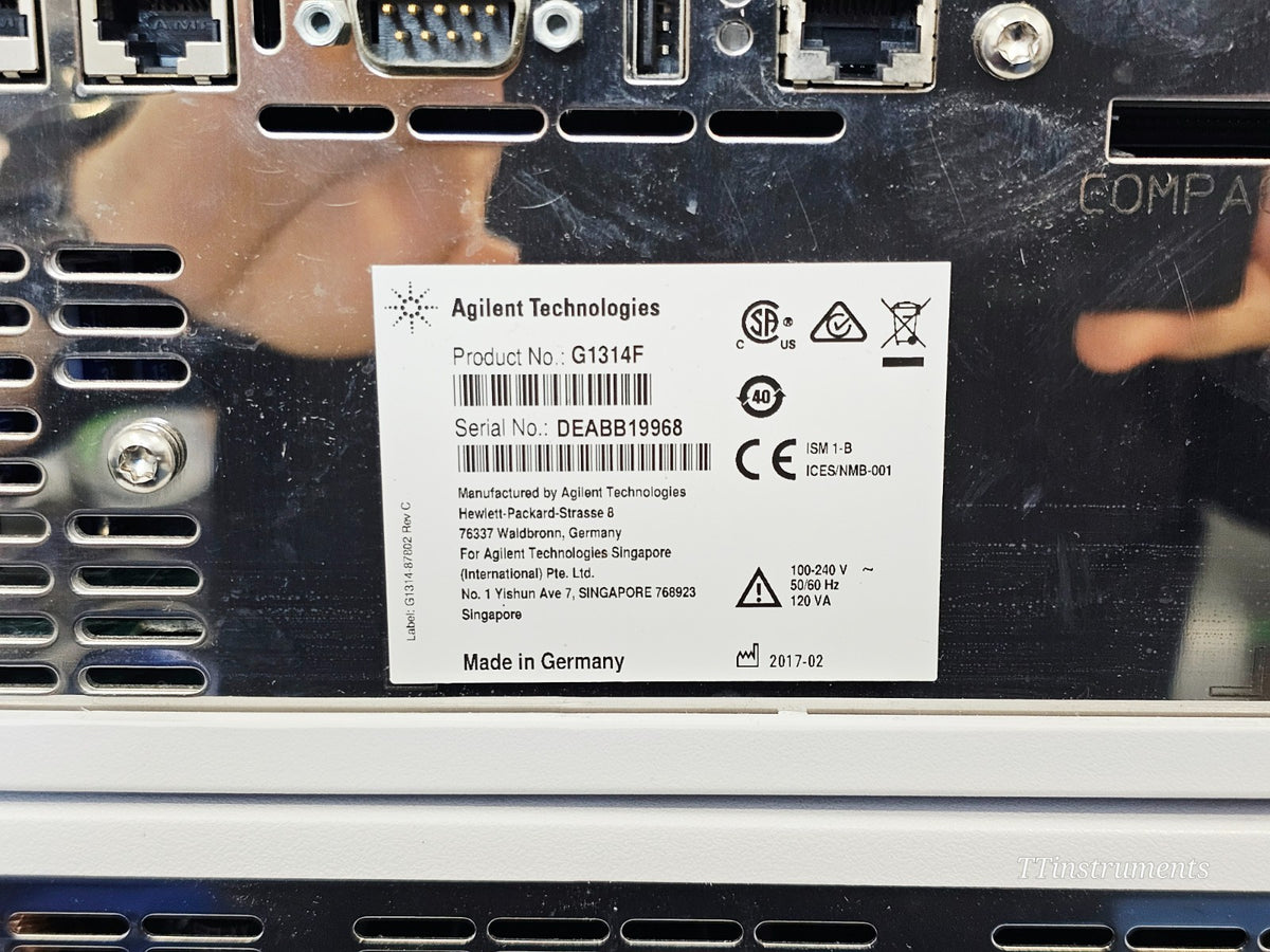 Agilent 1260 HPLC detector module used chromatography equipment detail