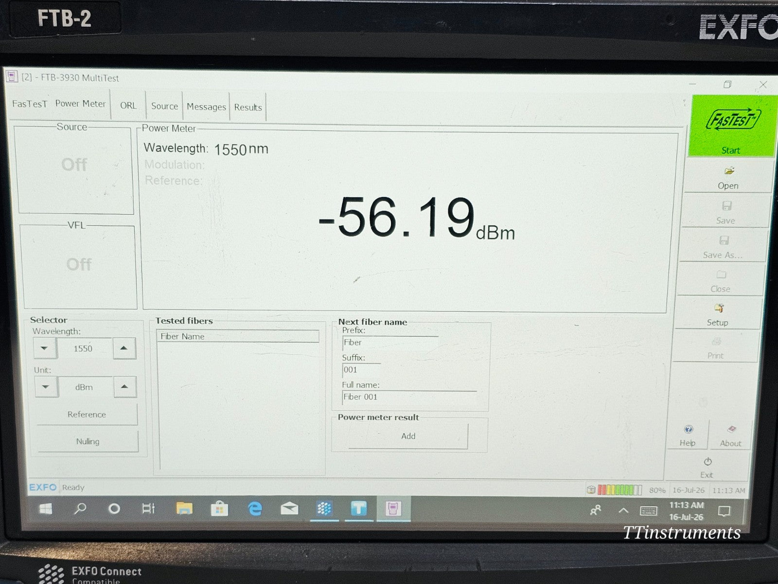 EXFO FTB-2 Mainframe with FTB-7300E OTDR 1310/1550/1625 & FTB-3930 Multitest Mod23