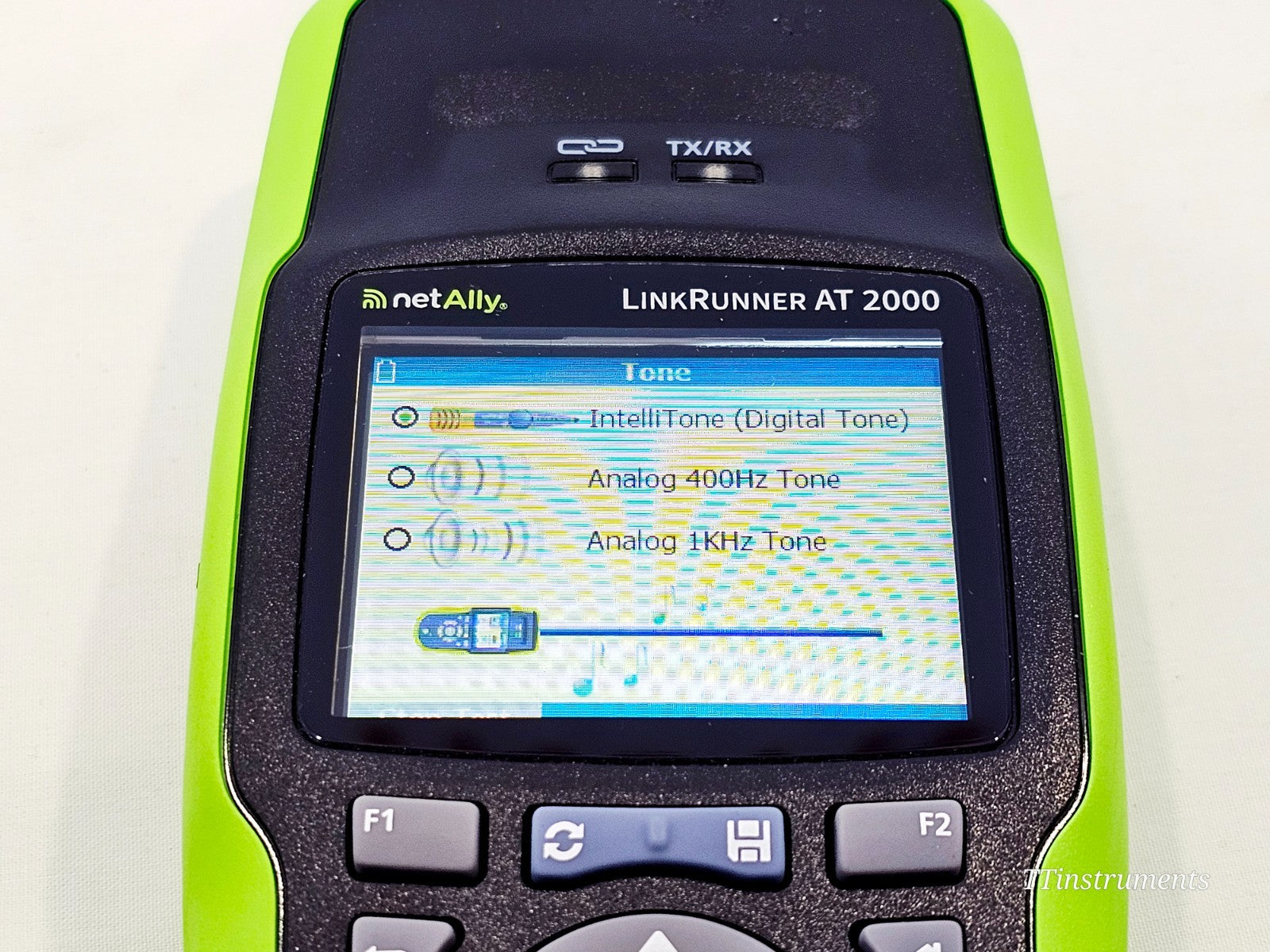 NetAlly LinkRunner network cable tester with included accessories