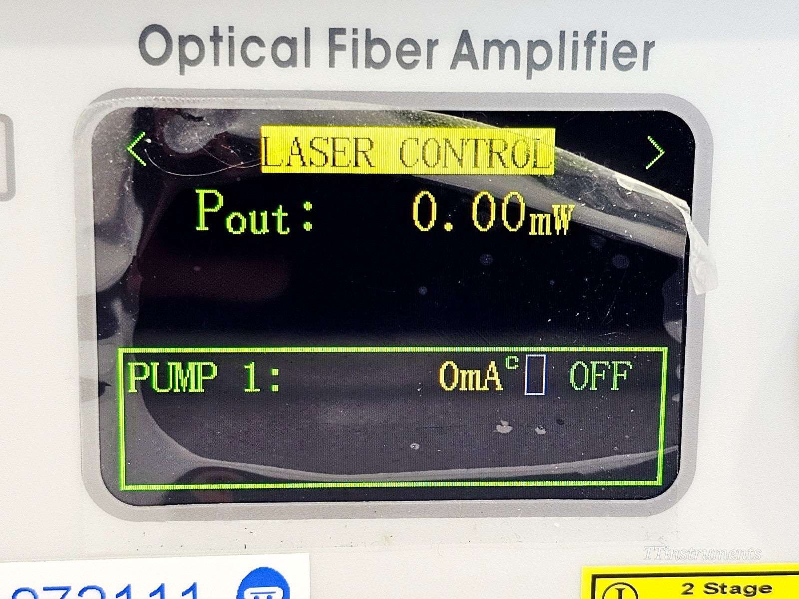 Amonics AEDFA-IL-23-B-FA internal module view used fiber amplifier