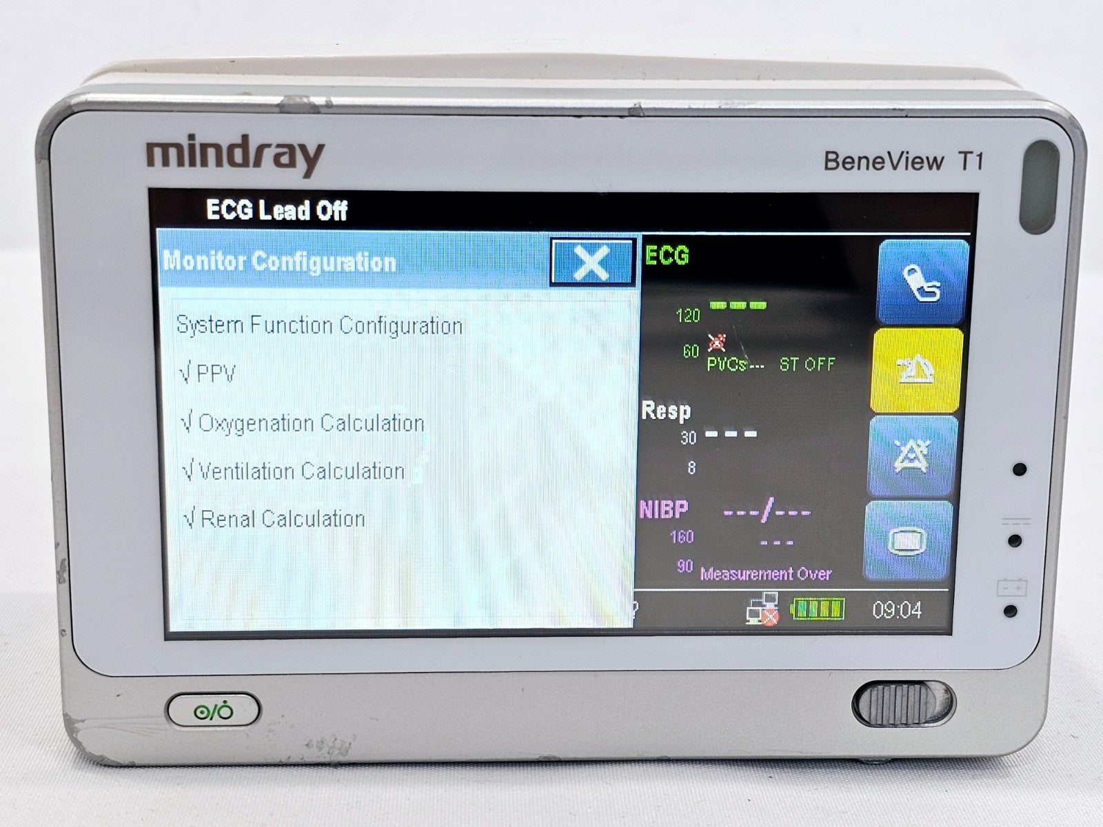 Mindray BeneView T1 Patient Monitor With Functional Battery Multiple Options