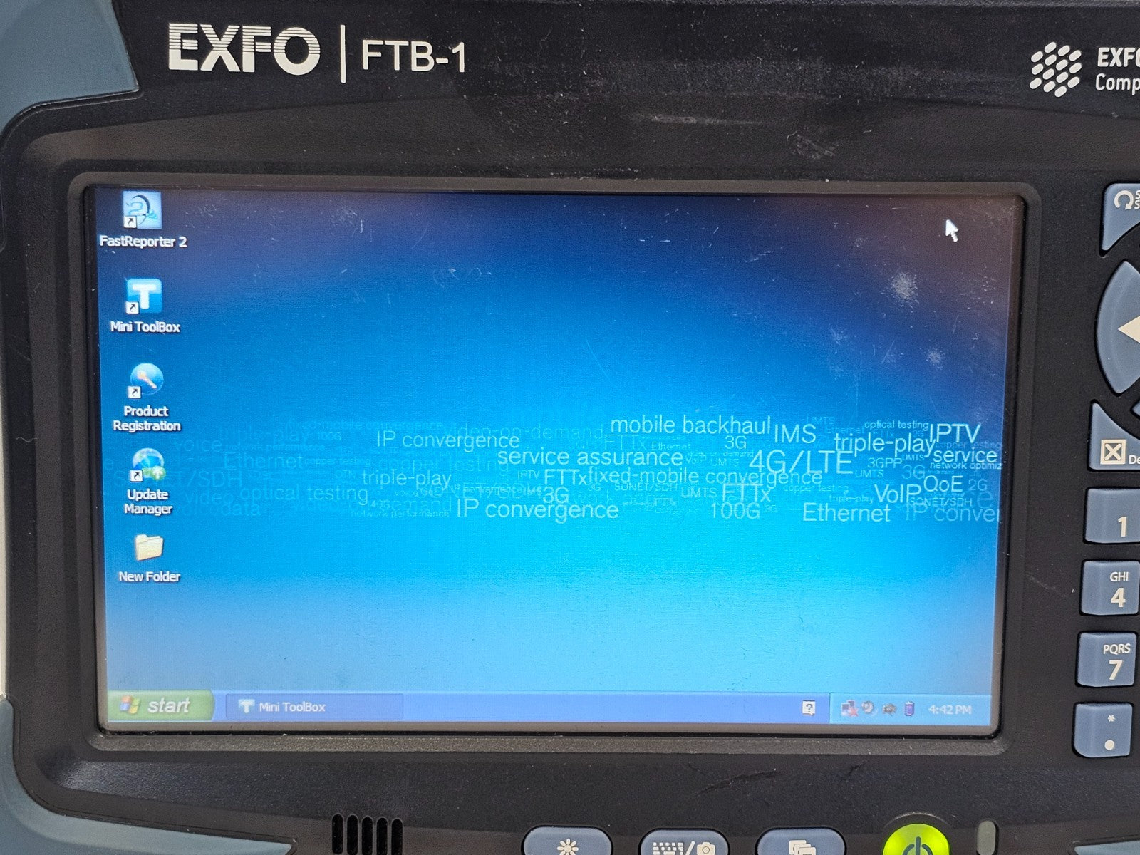 EXFO FTB-1 Modular Mainframe Platform FTB-1-S1-16G