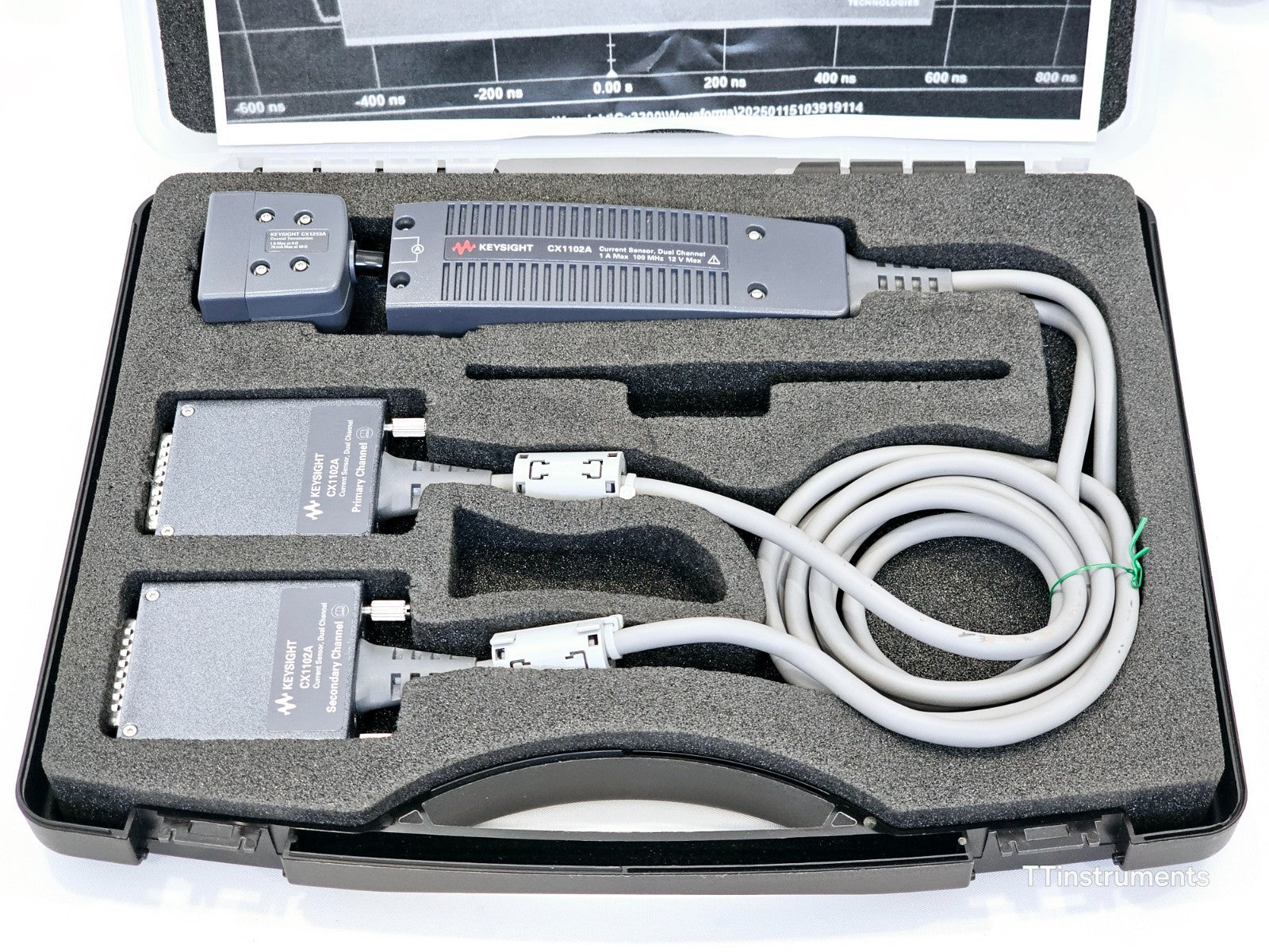 Keysight CX3324A Device Current Waveform Analyzer w/ CX1102A Dual Current Sensor