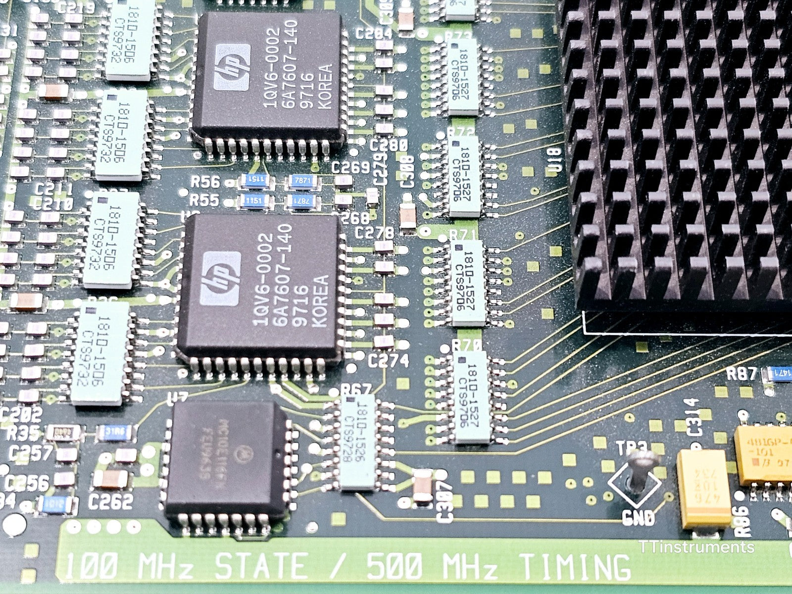 Agilent 16550A 102-Channel State/Timing Module 100 MHz 500 MHz with Cables