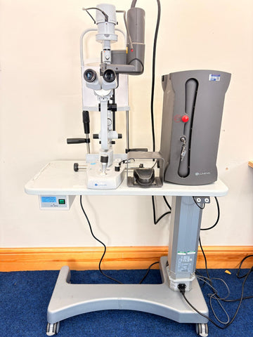 Lumenis Selecta II SLT Laser + SL‑990‑3X Slit Lamp (Optional Table)