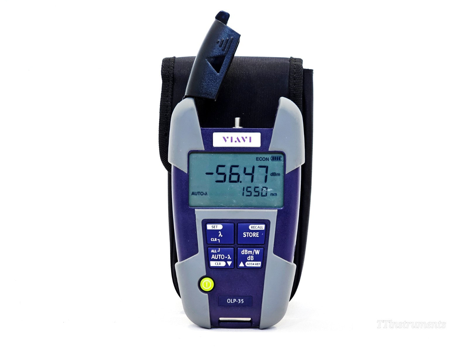 Viavi JDSU OLP-35 Optical Power Meter 2302/12 780 to 1650 nm InGaAs 2.5mm Connec