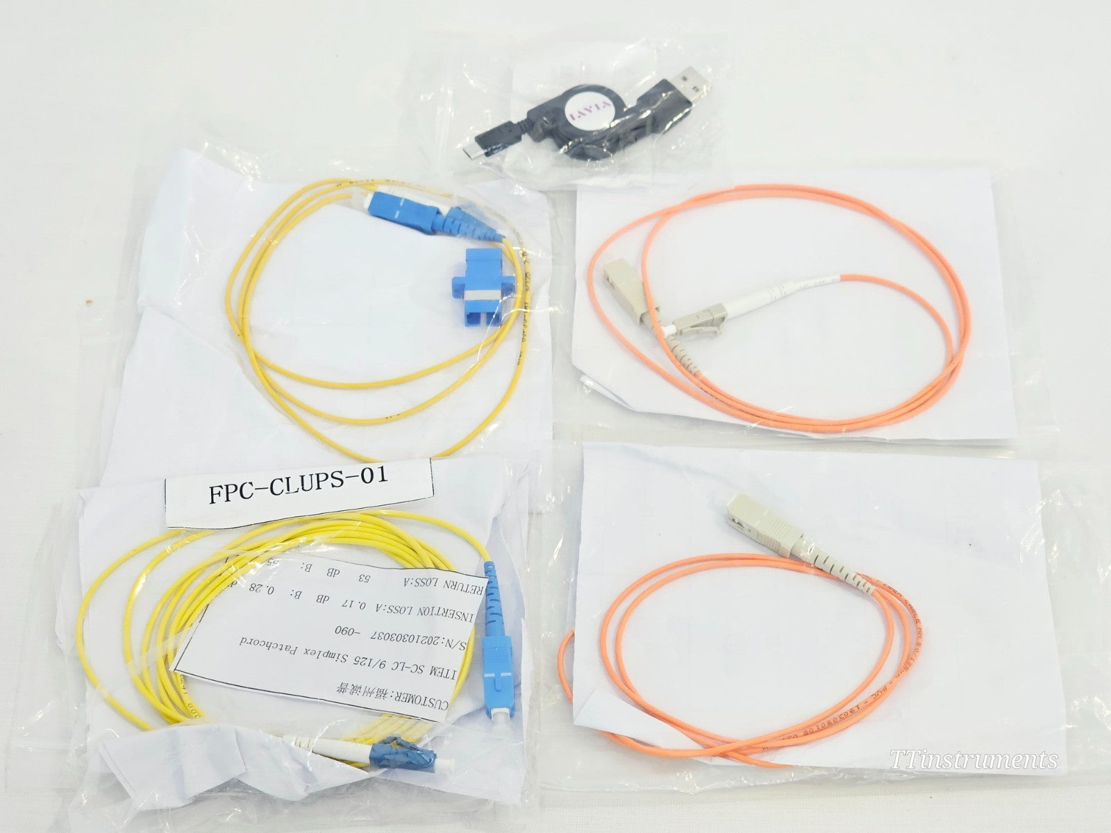 Calibrated VIAVI OLP-82P OLS-36V2 P5000i Fiber Inspection Kit FIT-COMM-B21