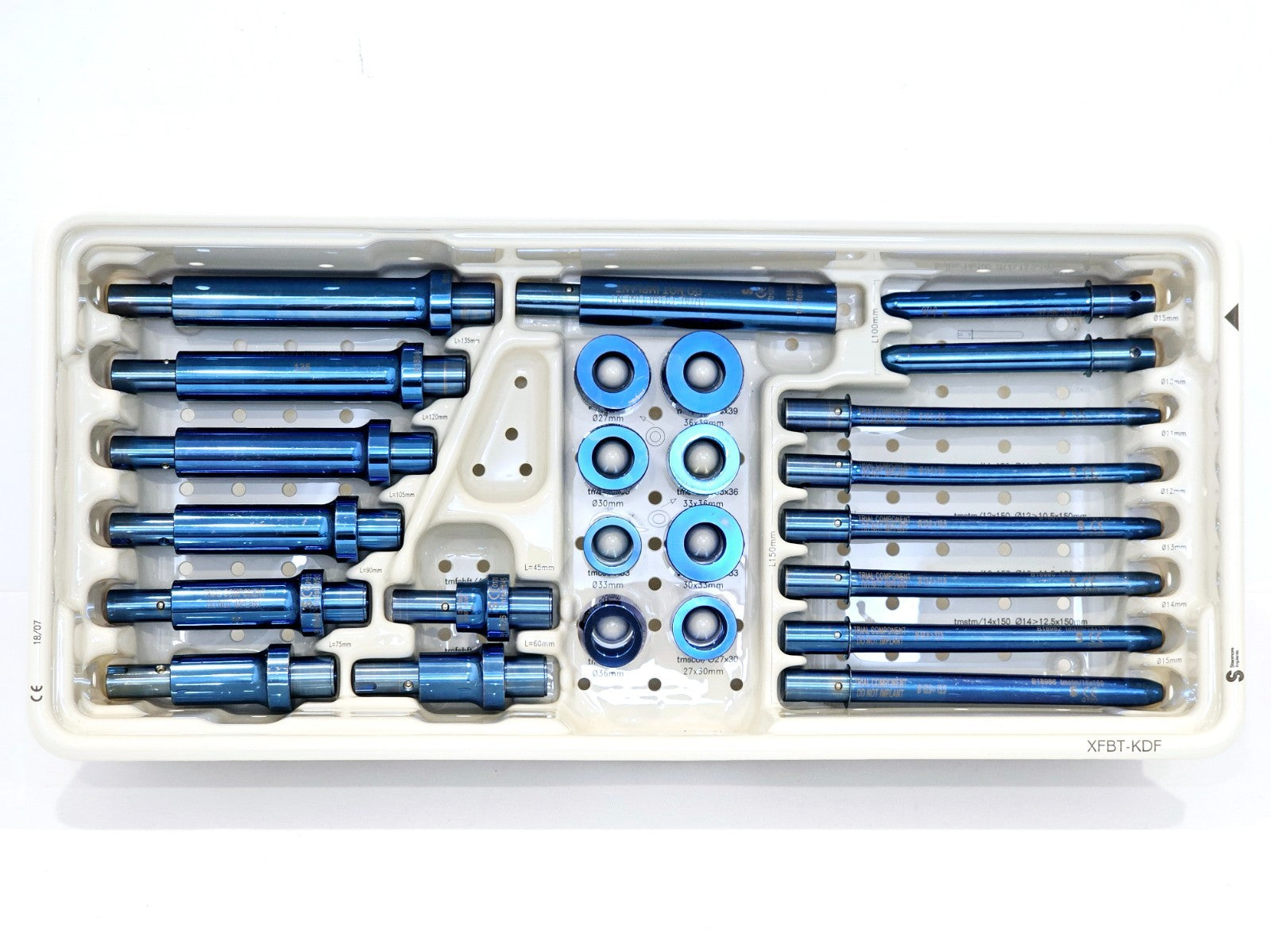 Stanmore Distal Femur Trials Tray 1