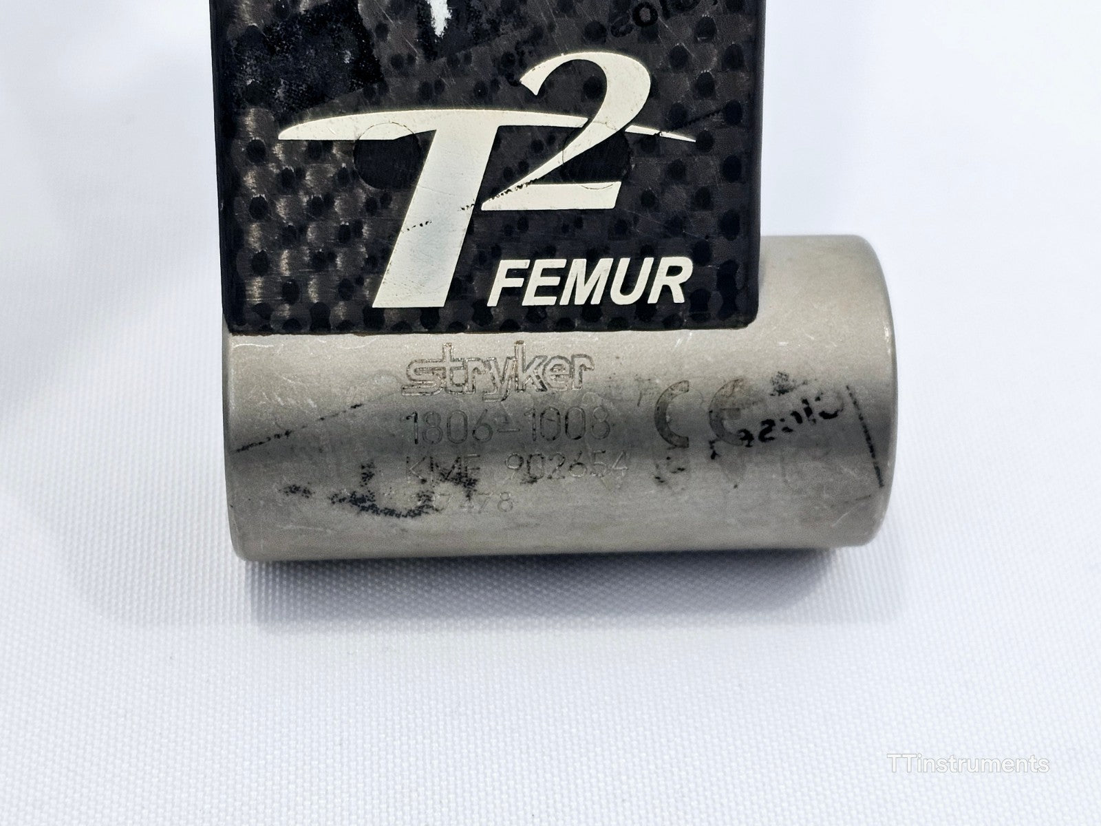 Stryker 1806-1008 Femur Guide w/ 1806-1006 Nail Handle + 1806-0165 Holding Screw