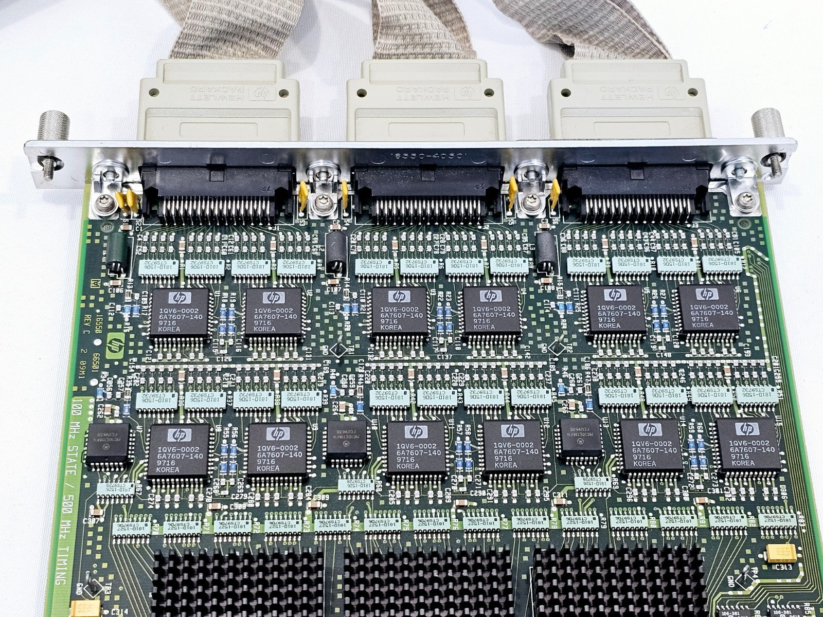 Agilent 16550A 102-Channel State/Timing Module 100 MHz 500 MHz with Cables