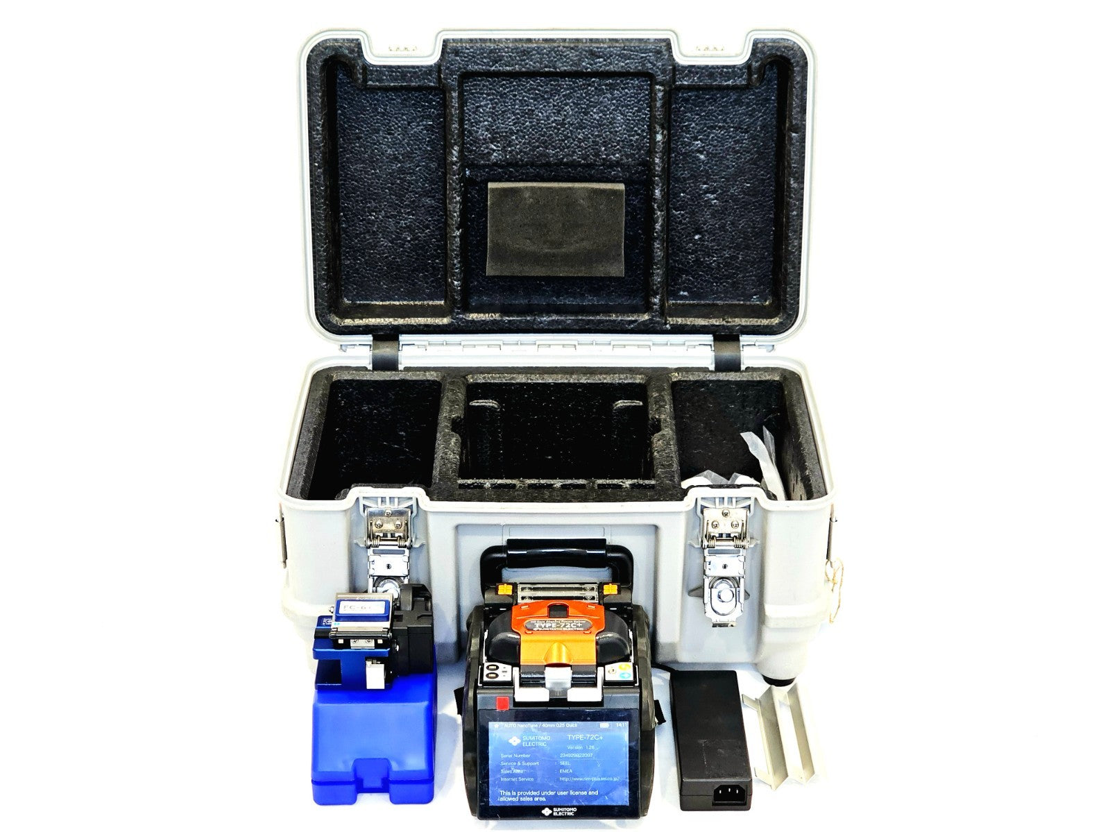 Sumitomo TYPE-72C+ used fusion splicer portable fibre optic splicing unit