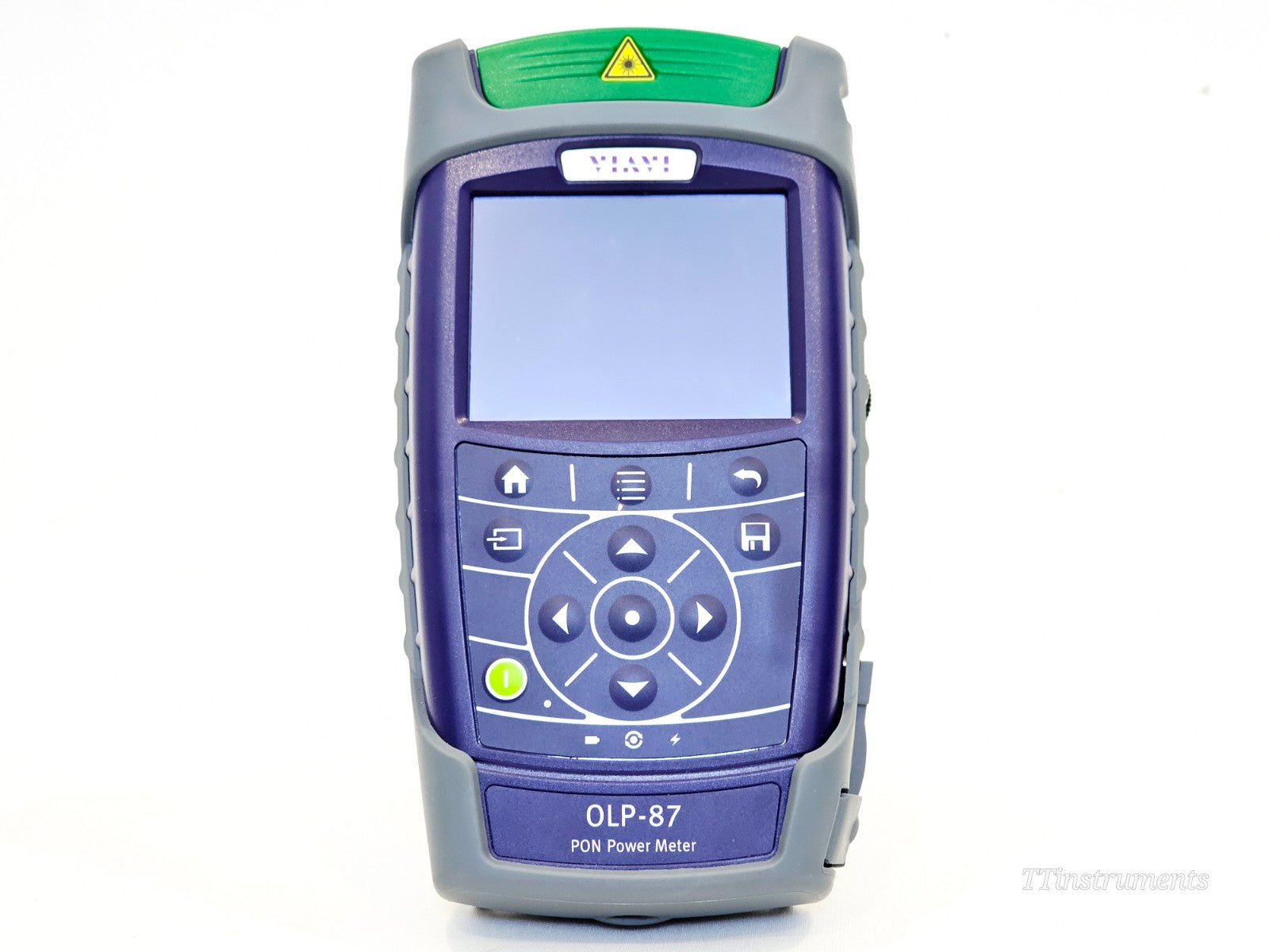 VIAVI OLP-87 power meter display screen and controls