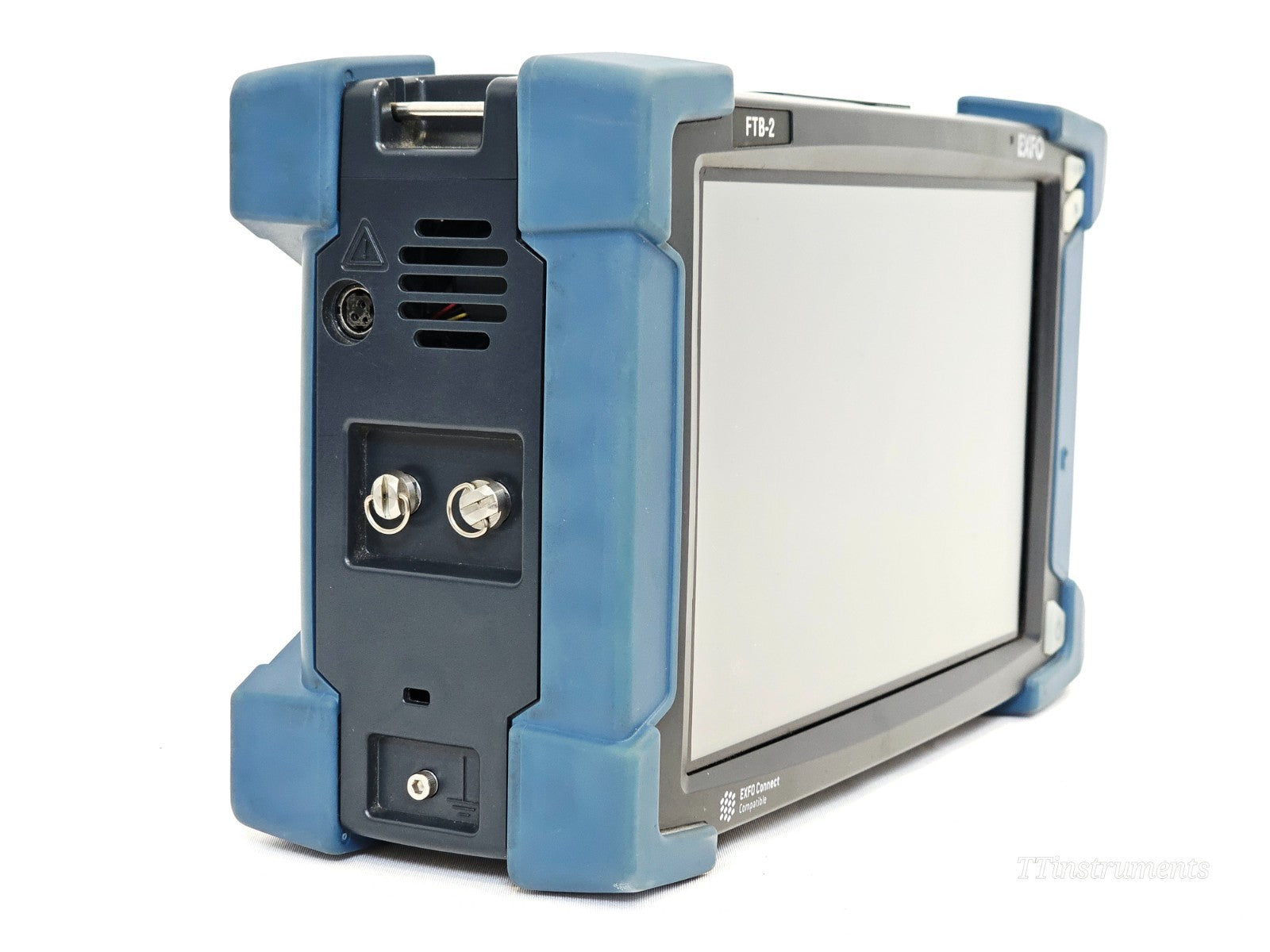EXFO FOT-930 optical test equipment connector ports close-up