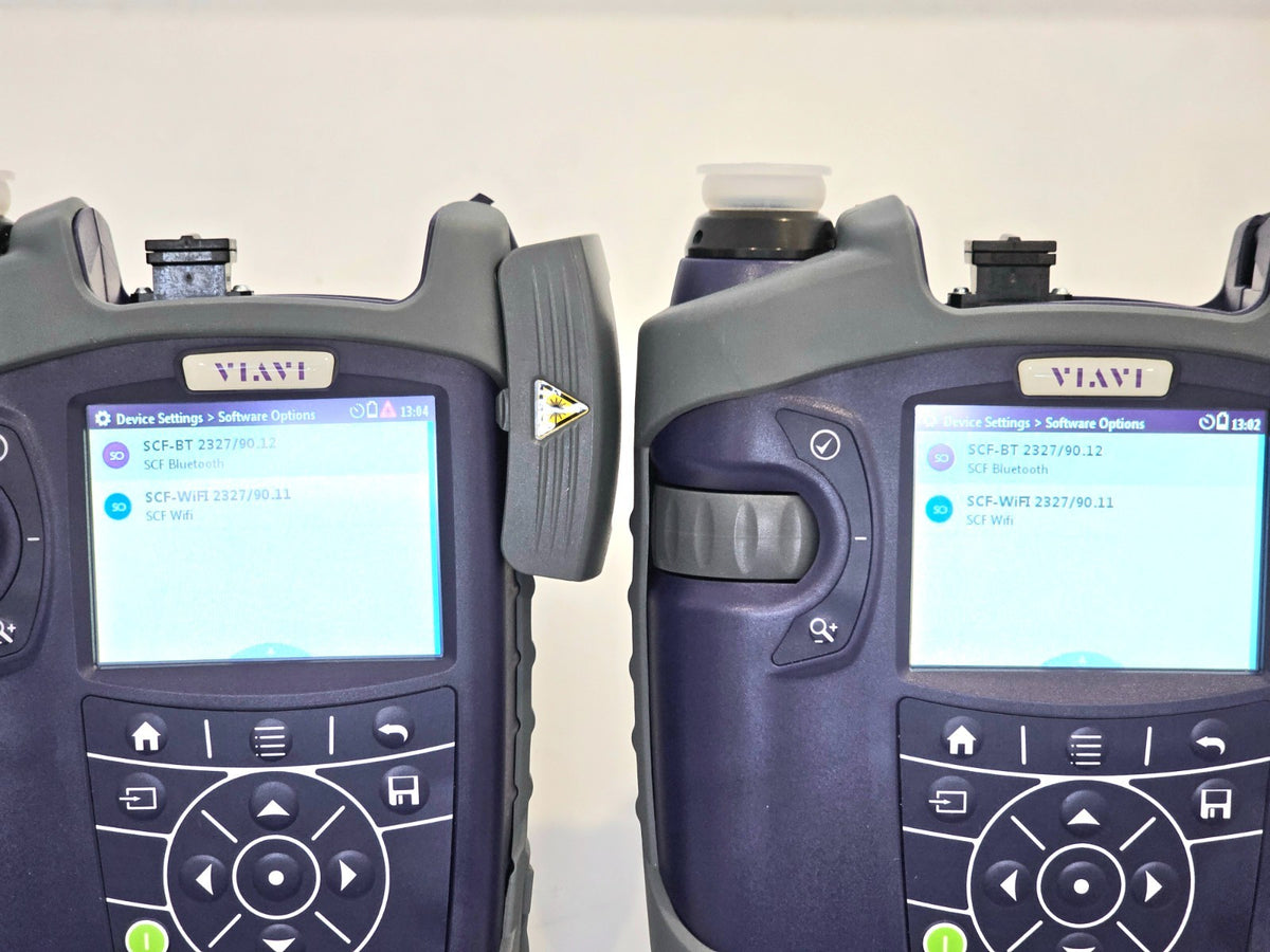 Viavi MPO Optical Loss Test Set QUAD SM + MM Tier 1 Cert MPOLP-85P MPOLS-84P 85P8