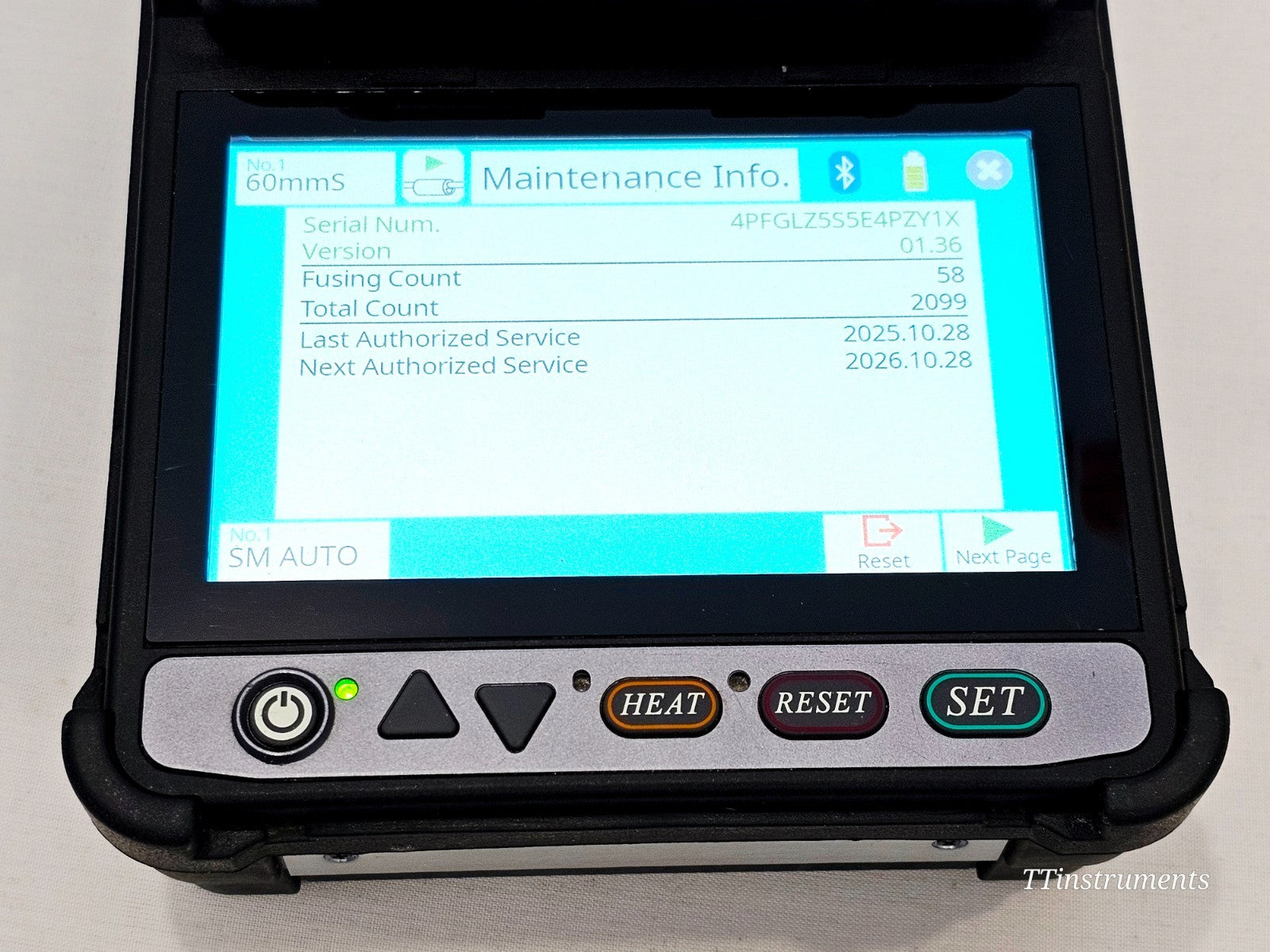 Serviced Fujikura 41S Active Cladding Fusion Splicer ARC 2099 + CT30 Cleaver4