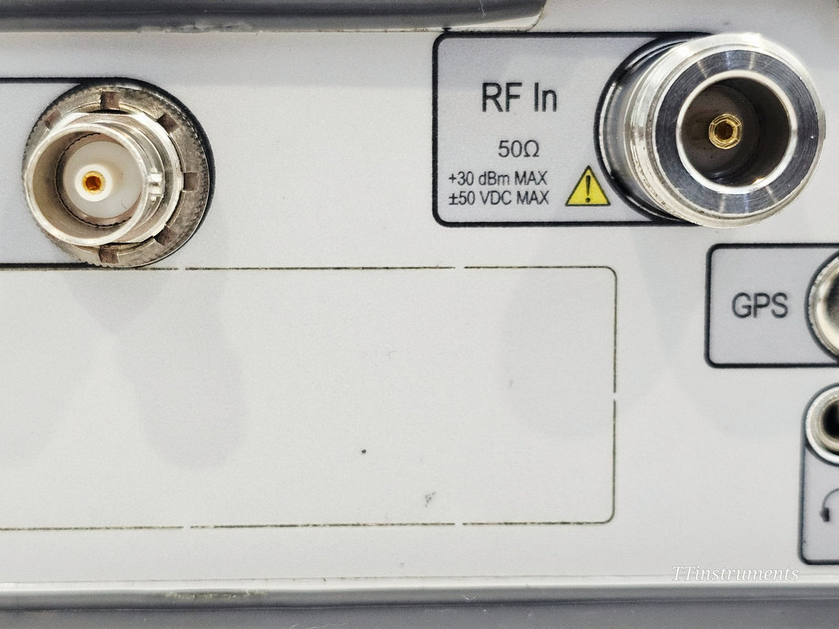 Anritsu S331E cable antenna analyser angle view used condition