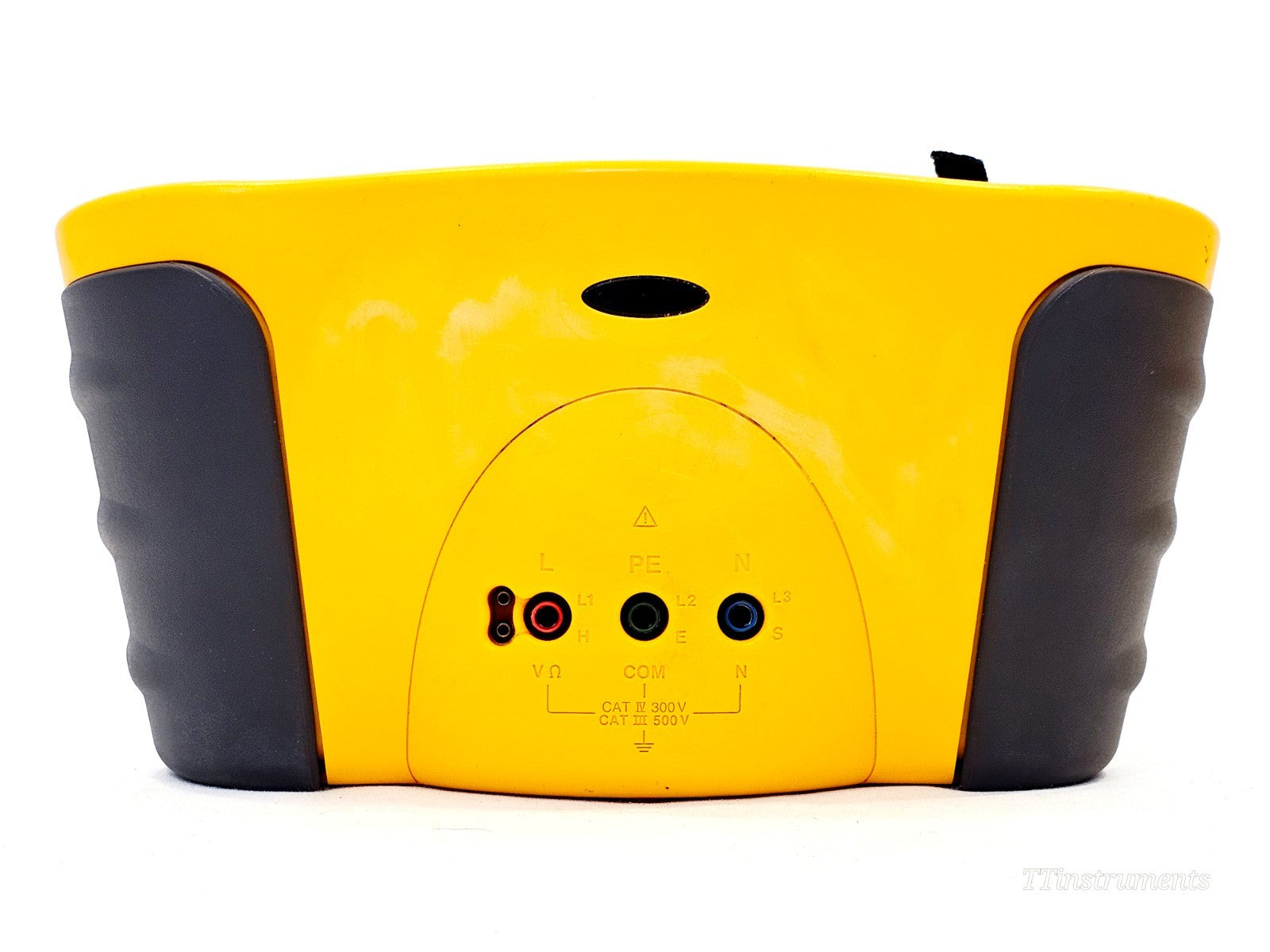 Fluke 1653B rotary selector dial and function settings close-up