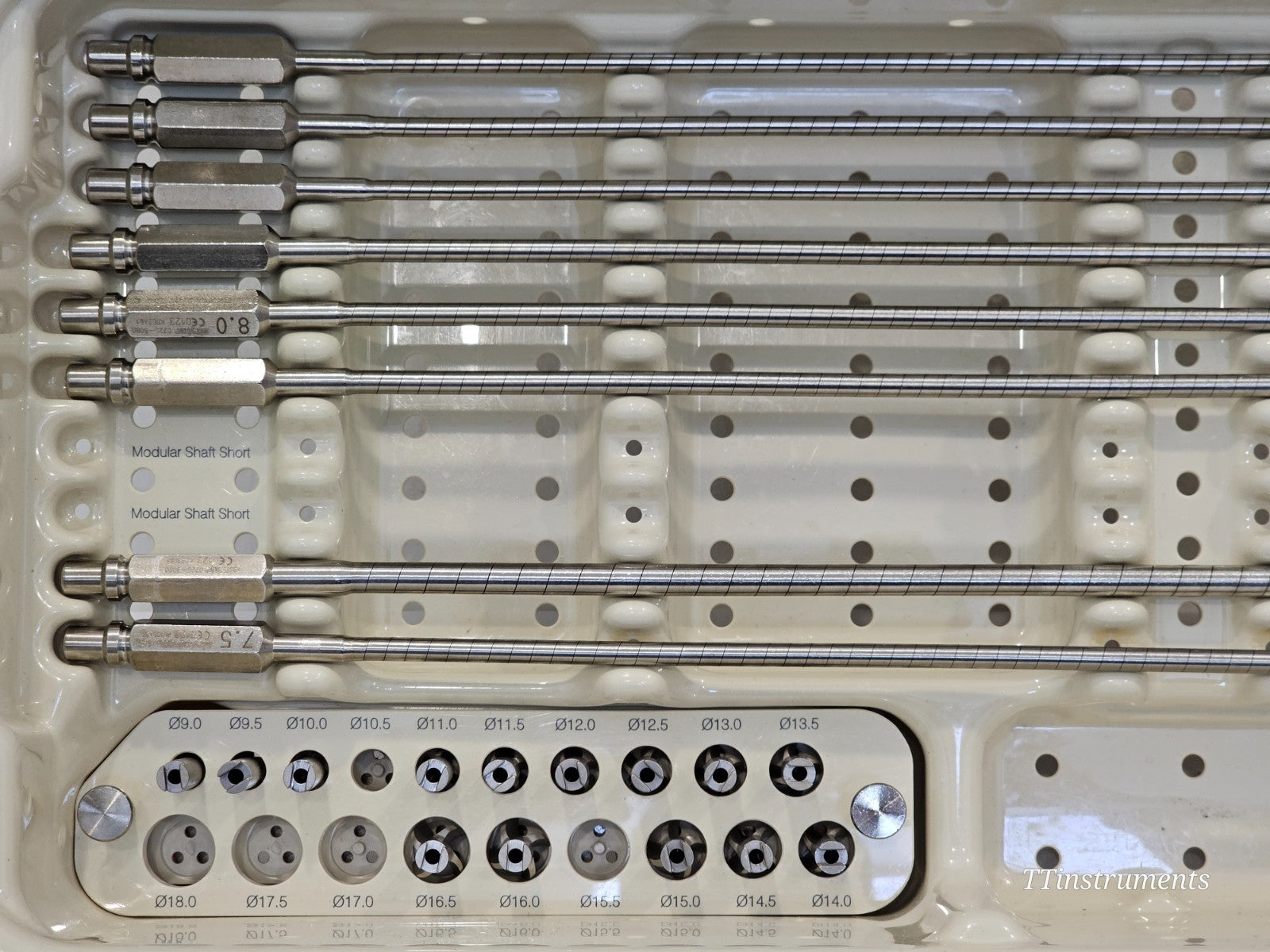 Stryker Modular Head Reamers Instruments Tray