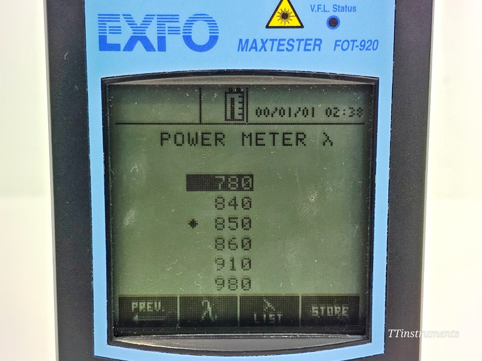 EXFO FOT-920 MaxTester Optical Loss Tester 1310/1550 SM OLT FOT-922