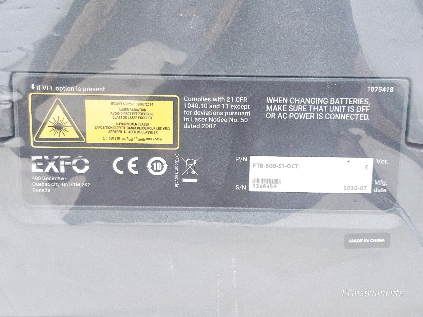 NEW EXFO FTB-500 with FTB-5800 CD & FTB-5500B PMD Analyzer + FLS-5834A Source