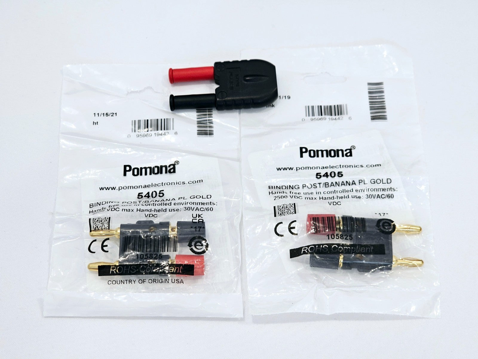 Fluke 5520A-525A Test Lead Set with Case For 5520A And 525A Calibrators