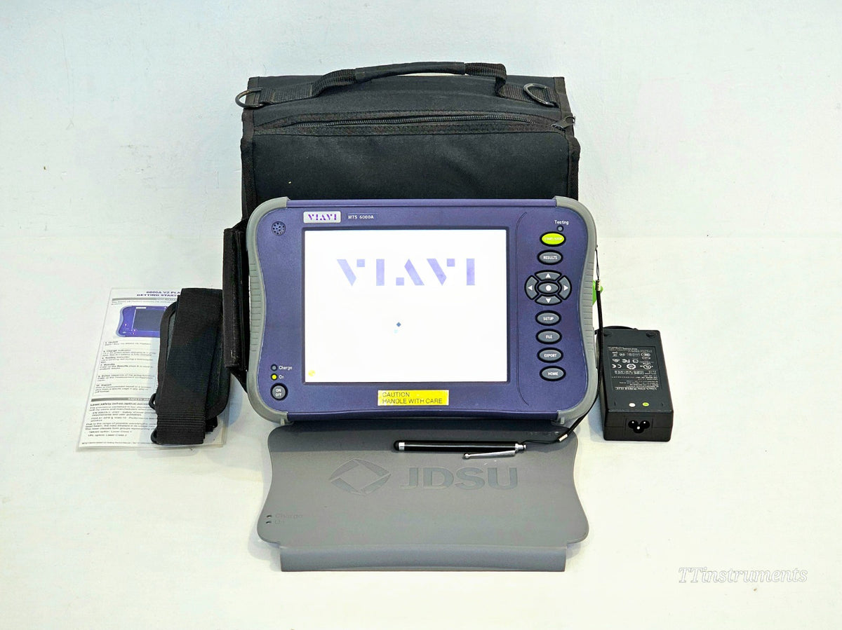 VIAVI MTS 6000A V2 Mainframe + 8126C FCOMP SM OTDR 1310/1550nm 47 dB High Power0