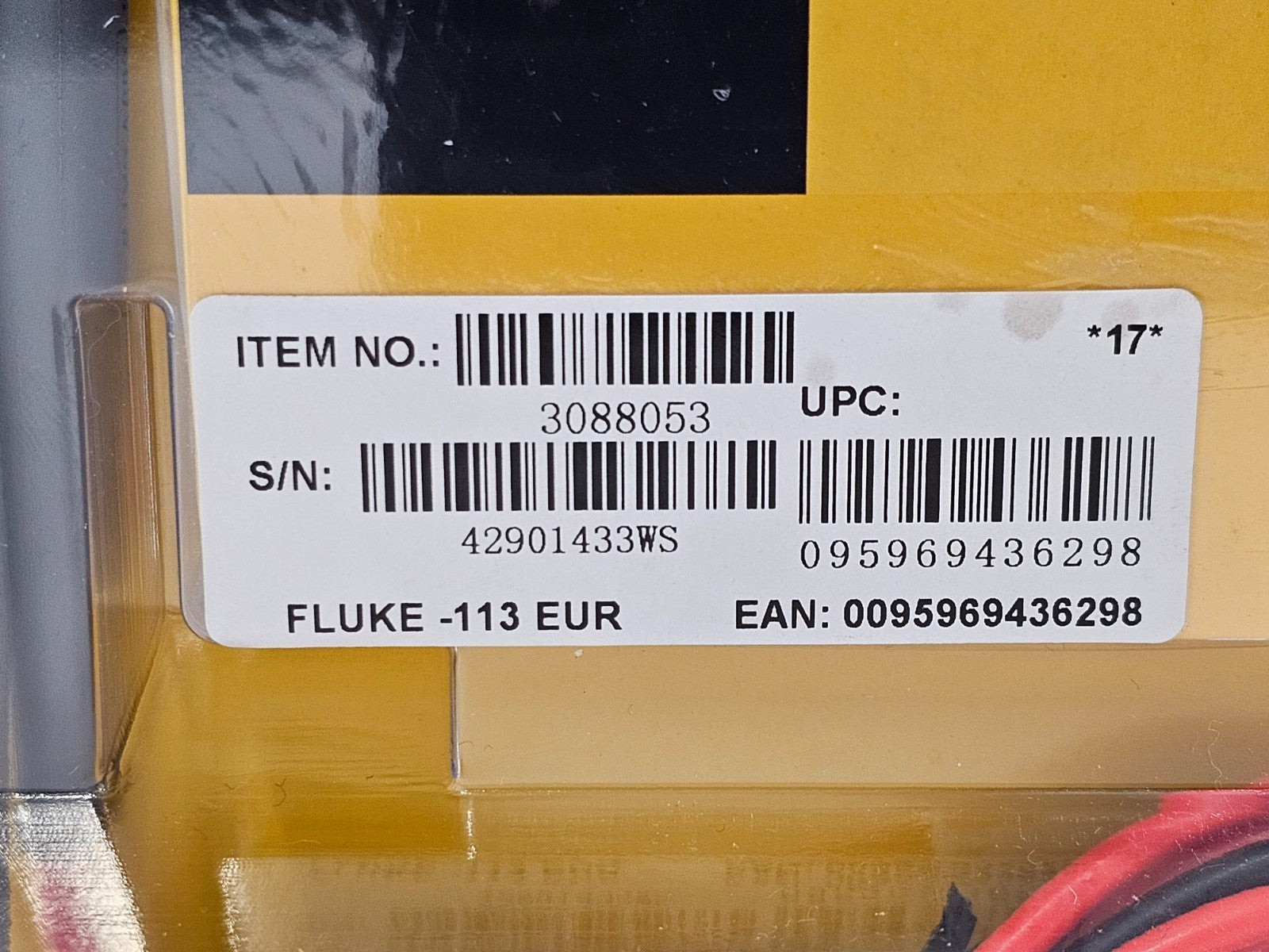 Fluke 113 True RMS Multimeter with Leads