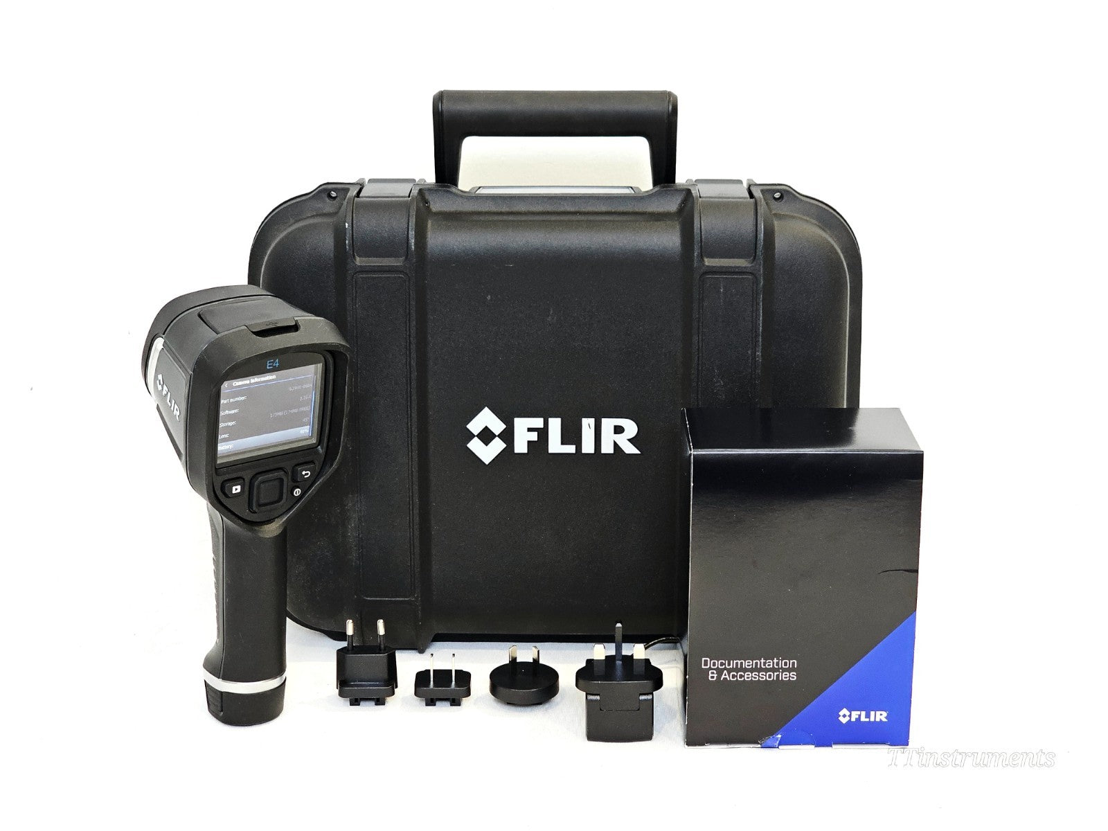 FLIR E4 used thermal imaging camera handheld infrared thermography instrument