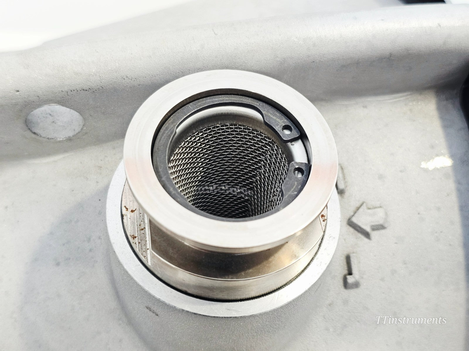 Edwards XDS35i used dry scroll pump angled view showing overall condition