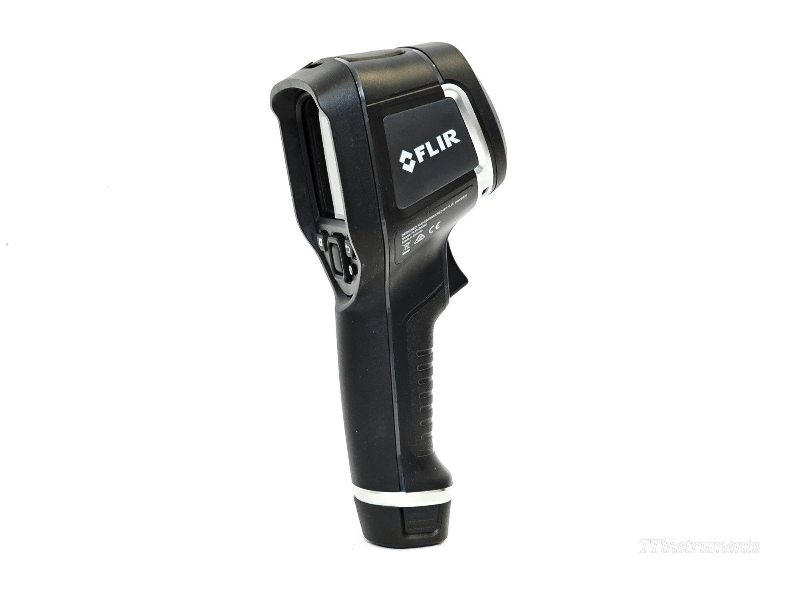FLIR E4 thermal camera opposite side view showing port connections