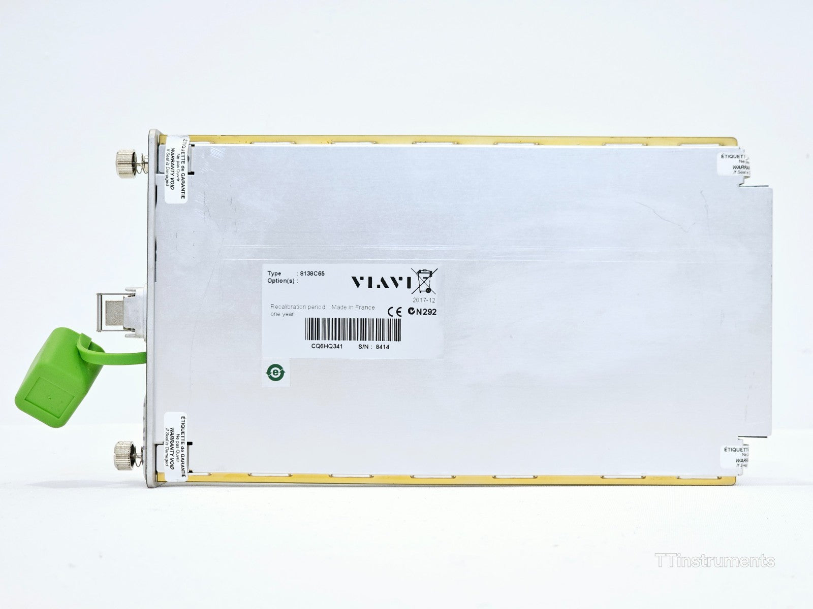 Viavi JDSU 6000A V2 Mainframe with 8138C-65 1310/1550/F1650 OTDR 47.5 dB 8138C65