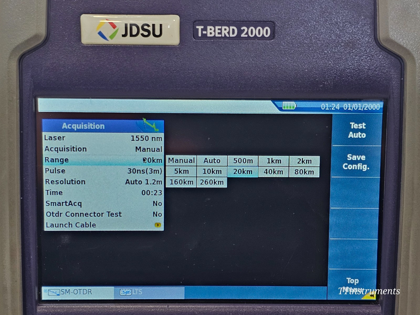 Viavi JDSU T-BERD 2000 + 4146 QUAD OTDR SM MM 850/1300/1310/1550 + P5000i Scope