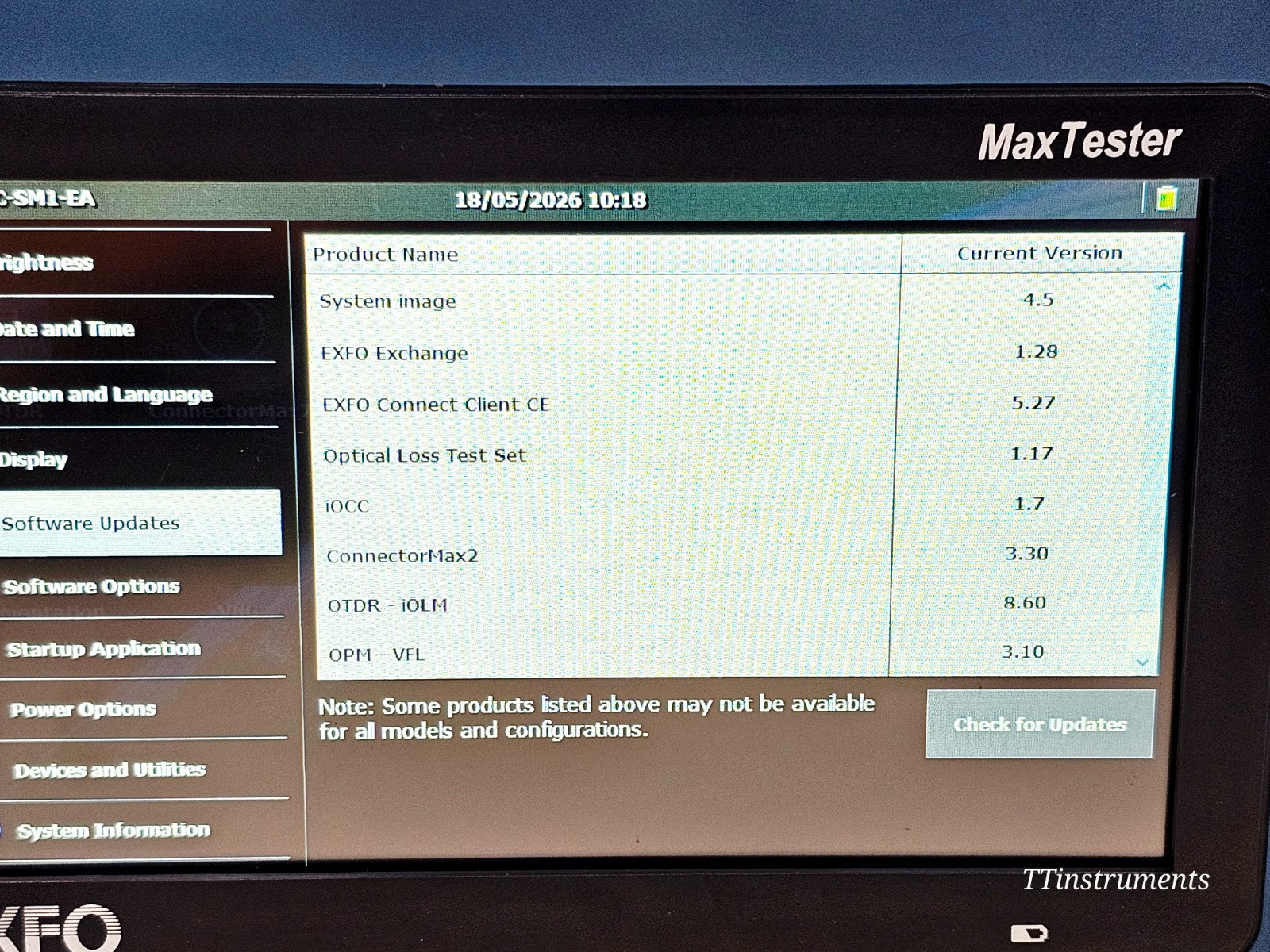 EXFO MAX-730C-SM1-EA MaxTester 1310/1550nm SM OTDR + AFL OLS2 Dual Laser11