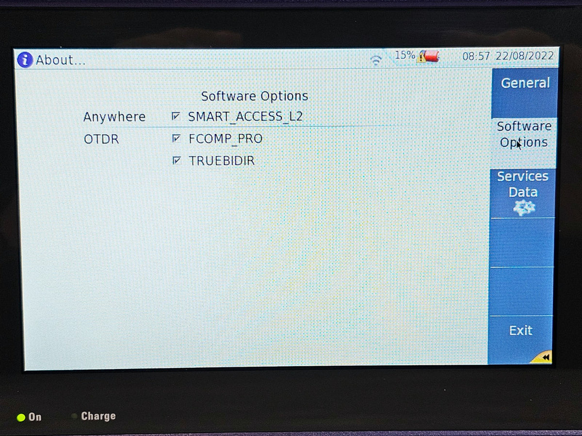 Brand NEW VIAVI MTS 4000 V2 with 4126B-FCOMP OTDR Module Bi-Directional Testing11
