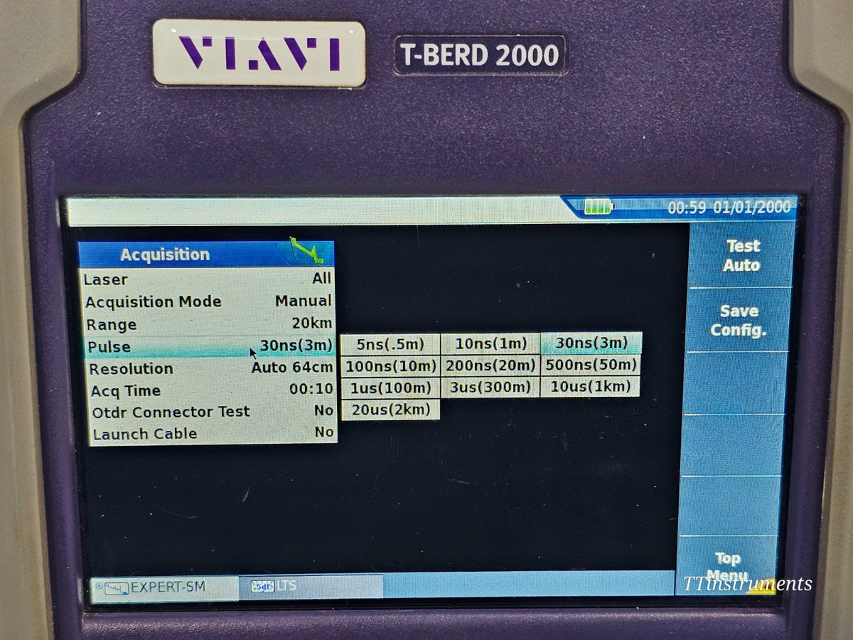 VIAVI T-BERD 2000 + 4126 MA2 OTDR 1310/1550nm SM Metro-Access Kit18