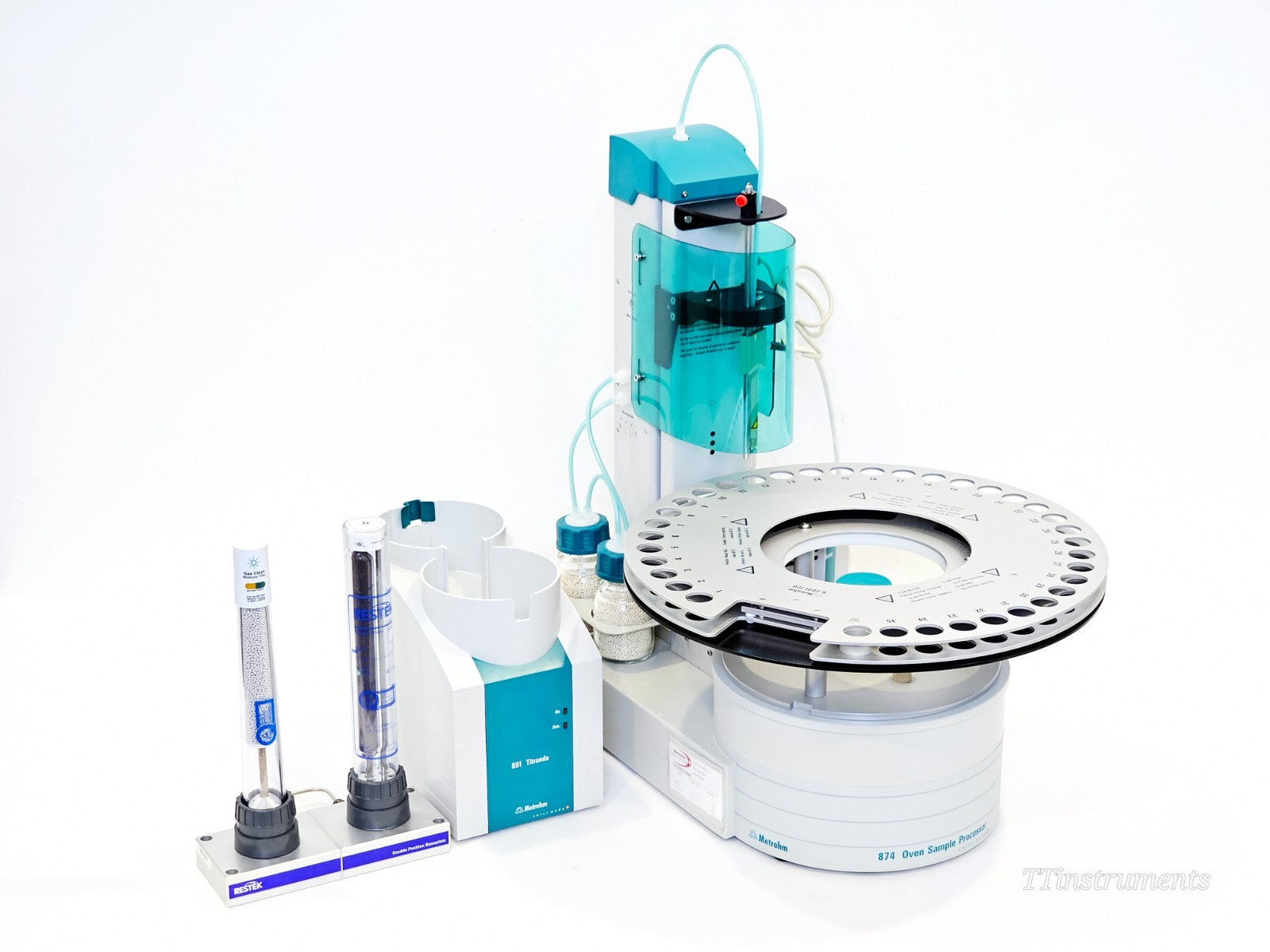 Metrohm 874 Oven Sample Processor & 851 Titrando KF Coulometer System0
