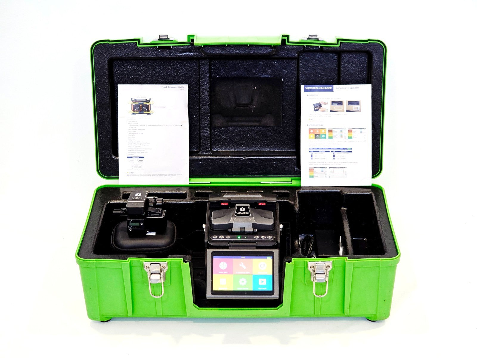 INNO View 8 Pro SM MM Core Alignment Fusion Splicer ARC 8678 + V10 Pro Cleaver0