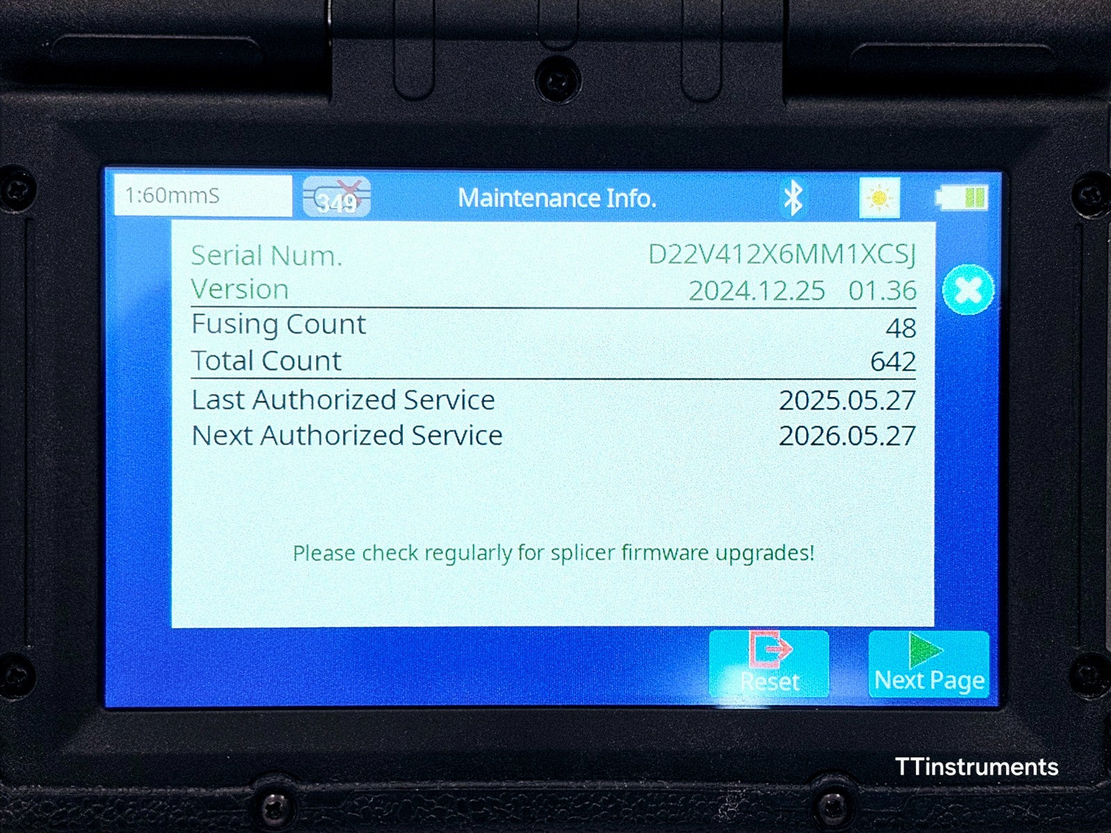 Serviced Fujikura 90S+ Fibre Optic Fusion Splicer + CT-50 Cleaver ARC ONLY 642!
