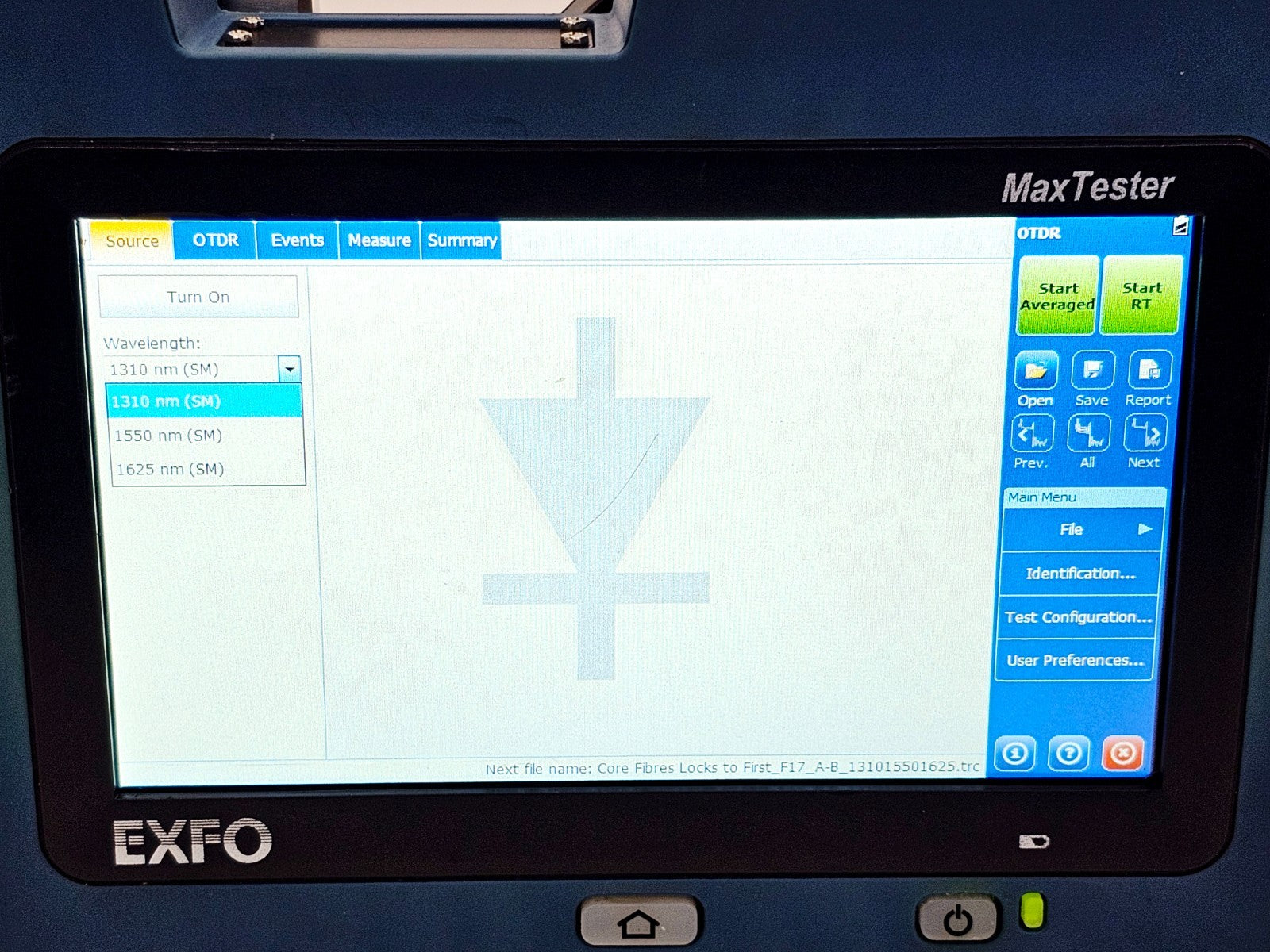 Calibrated EXFO MAX-730C-SM3 MaxTester PON/Metro OTDR 1310/1550/1625nm 730C SM317