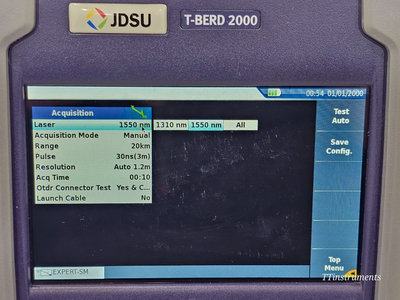 JDSU T-BERD 2000 + 4146 QUAD OTDR SM MM 850/1300 1310/1550 + P5000i Scope +MP-60