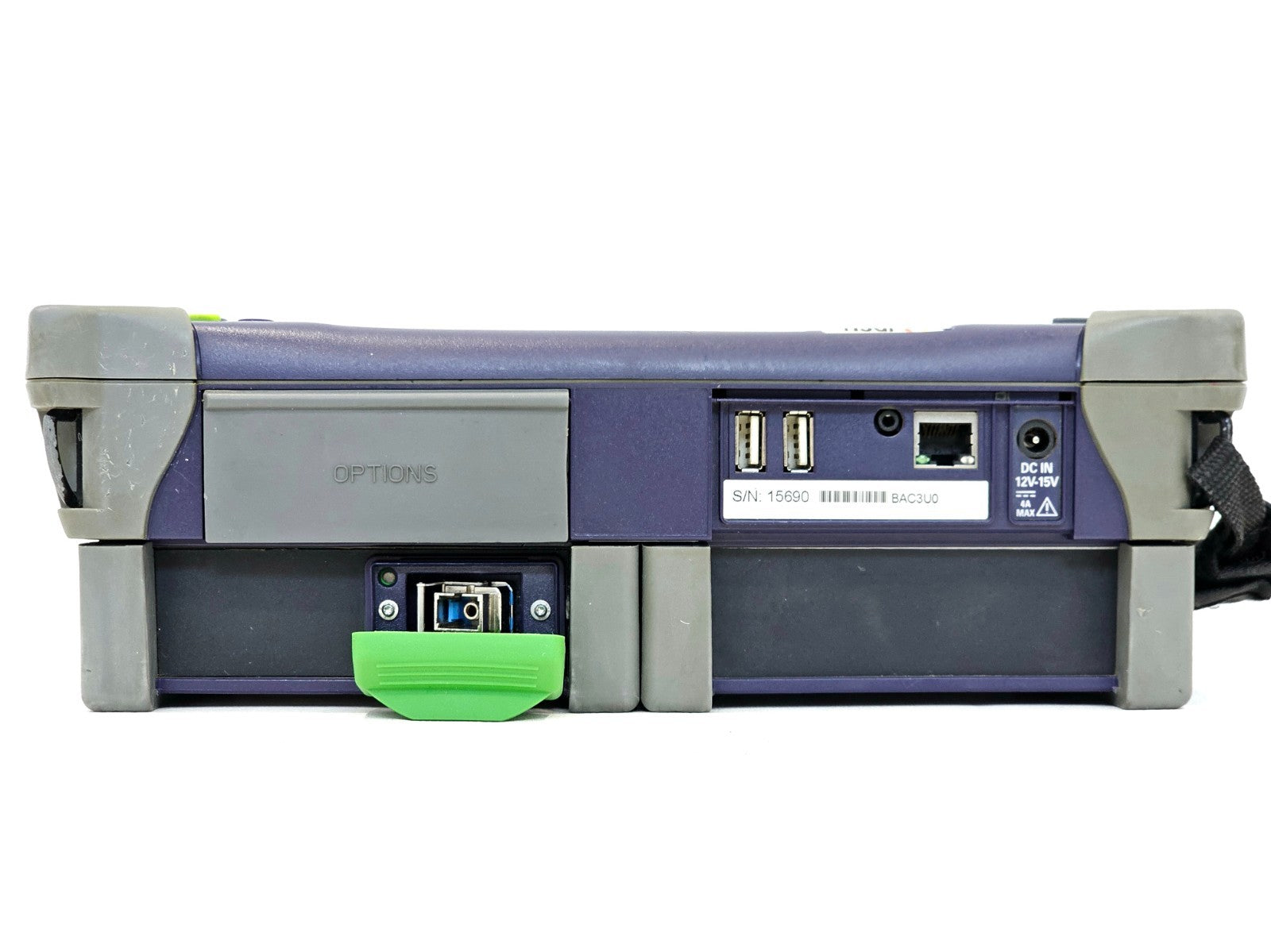 JDSU MTS 4000 Mainframe with PM/VFL & 4126 MA SM OTDR 1310/1550nm SC-APC
