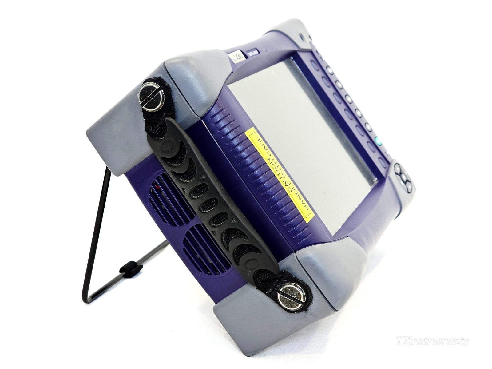 VIAVI JDSU optical spectrum analyser display screen close-up