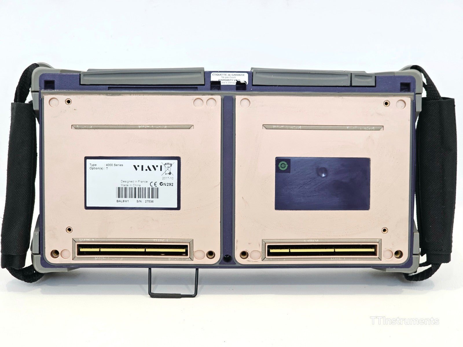 Viavi MTS 4000 Mainframe with PM/VFL & 4126 MA SM OTDR 1310/1550nm SC-APC