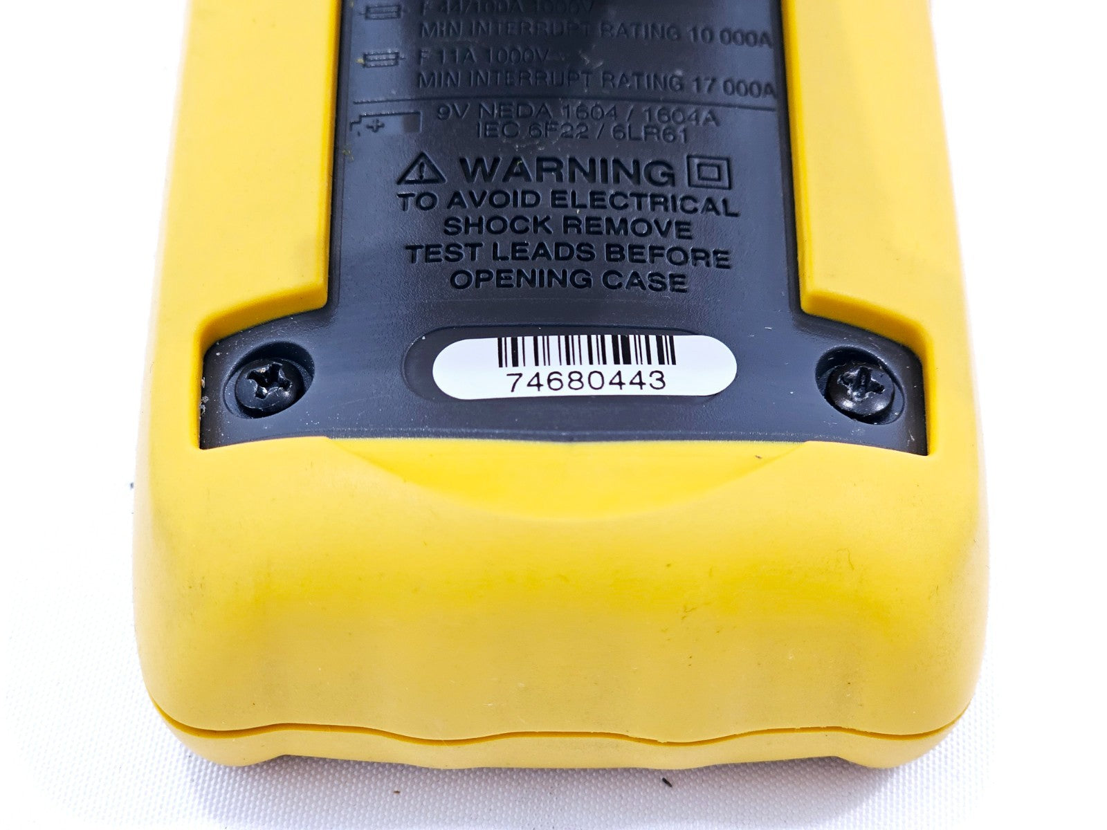 Fluke 77-3 77 III Digital Multimeter 3200 Count 3.5 Digit 1000V 10A Backlit