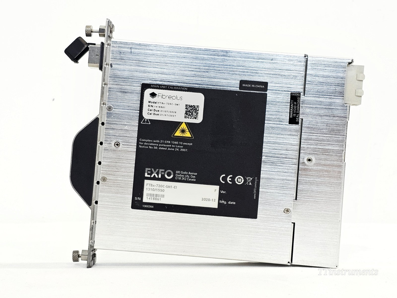 EXFO Calibrated FTB-2 with FTBx-720C OTDR 1310/1550 + FTBx-945 OLTS MFD 202011