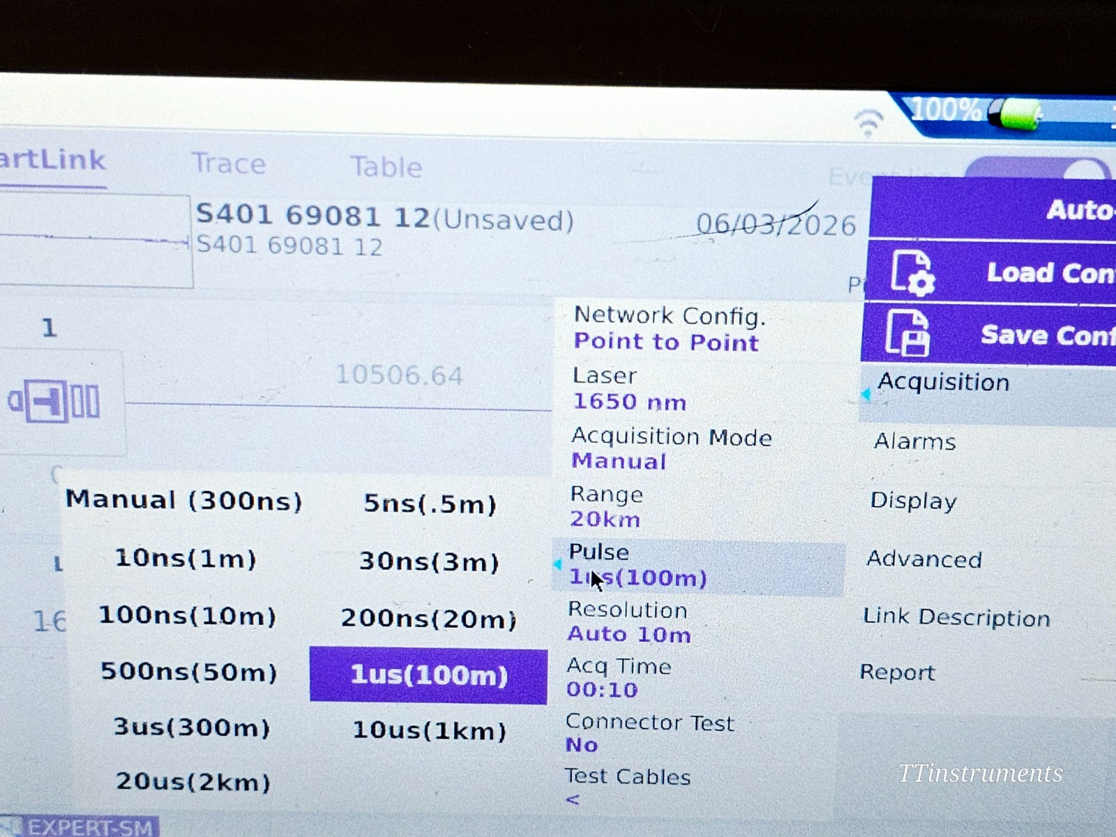 Calibrated Viavi JDSU MTS 4000 V2 with 4138 FB65 1310/1550/1650 Live OTDR18