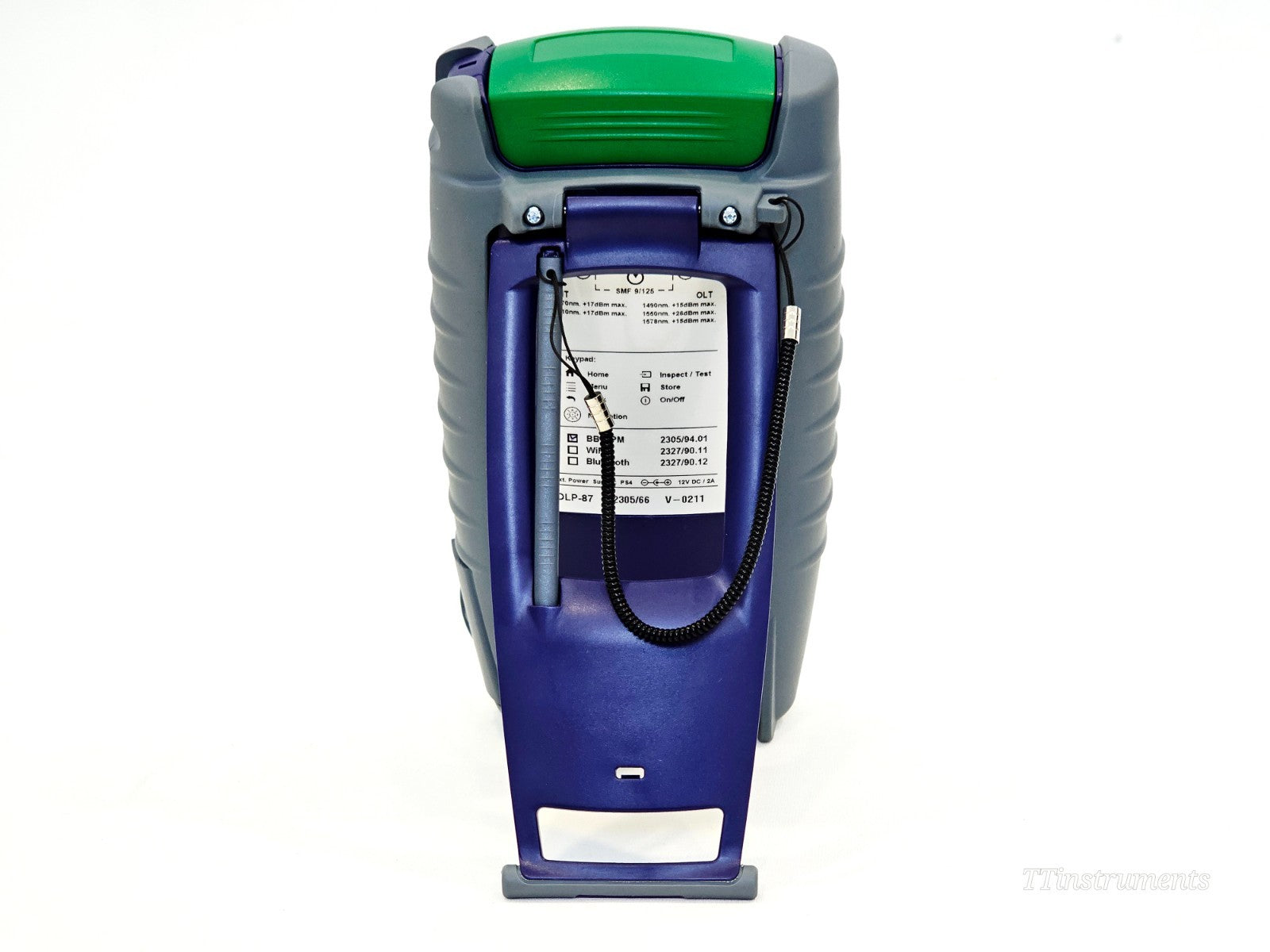 VIAVI OLP-87 fiber optic power meter top view